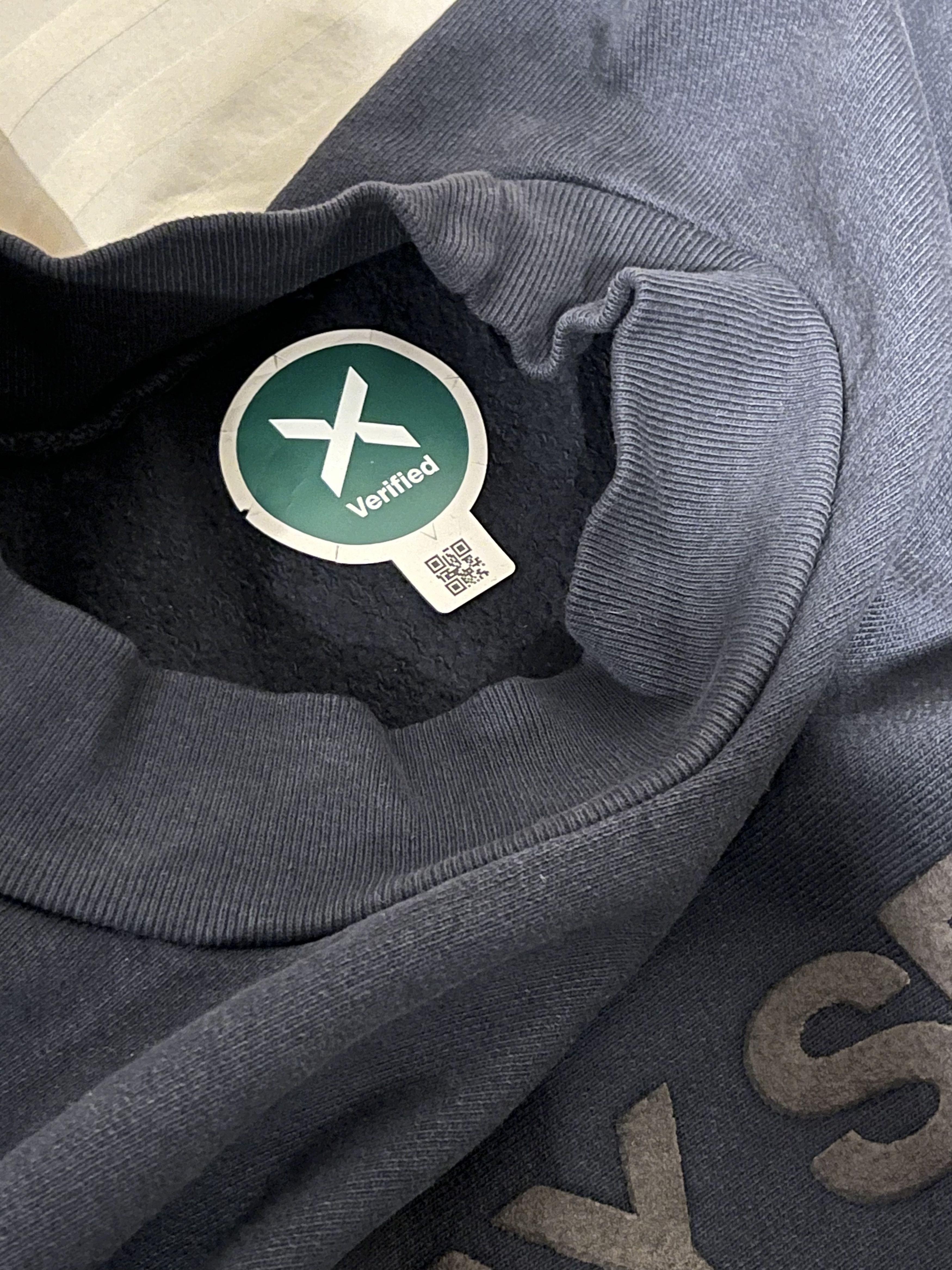 Kanye West Sunday Service Gold Detroit II Crewneck Navy | Grailed 