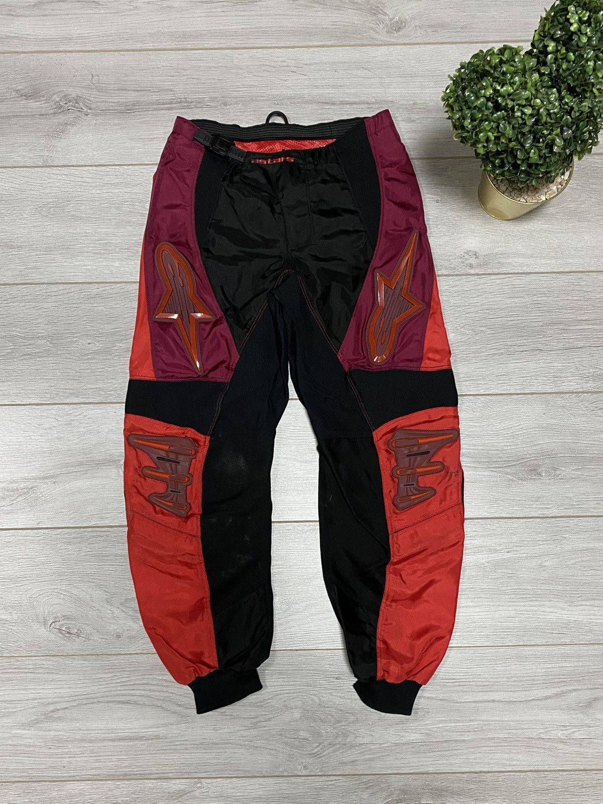 Alpinestars Alpinestars moto cross pants protection enduro big logo Size US 30 / EU 46 - 2 Thumbnail