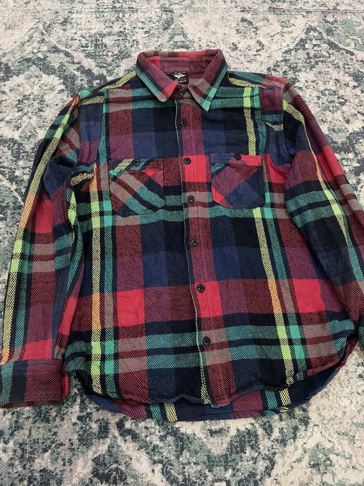 Bare Knuckles Knuckles Head & Co Heavy Cotton Flannel Size US L / EU 52-54 / 3 - 5 Thumbnail