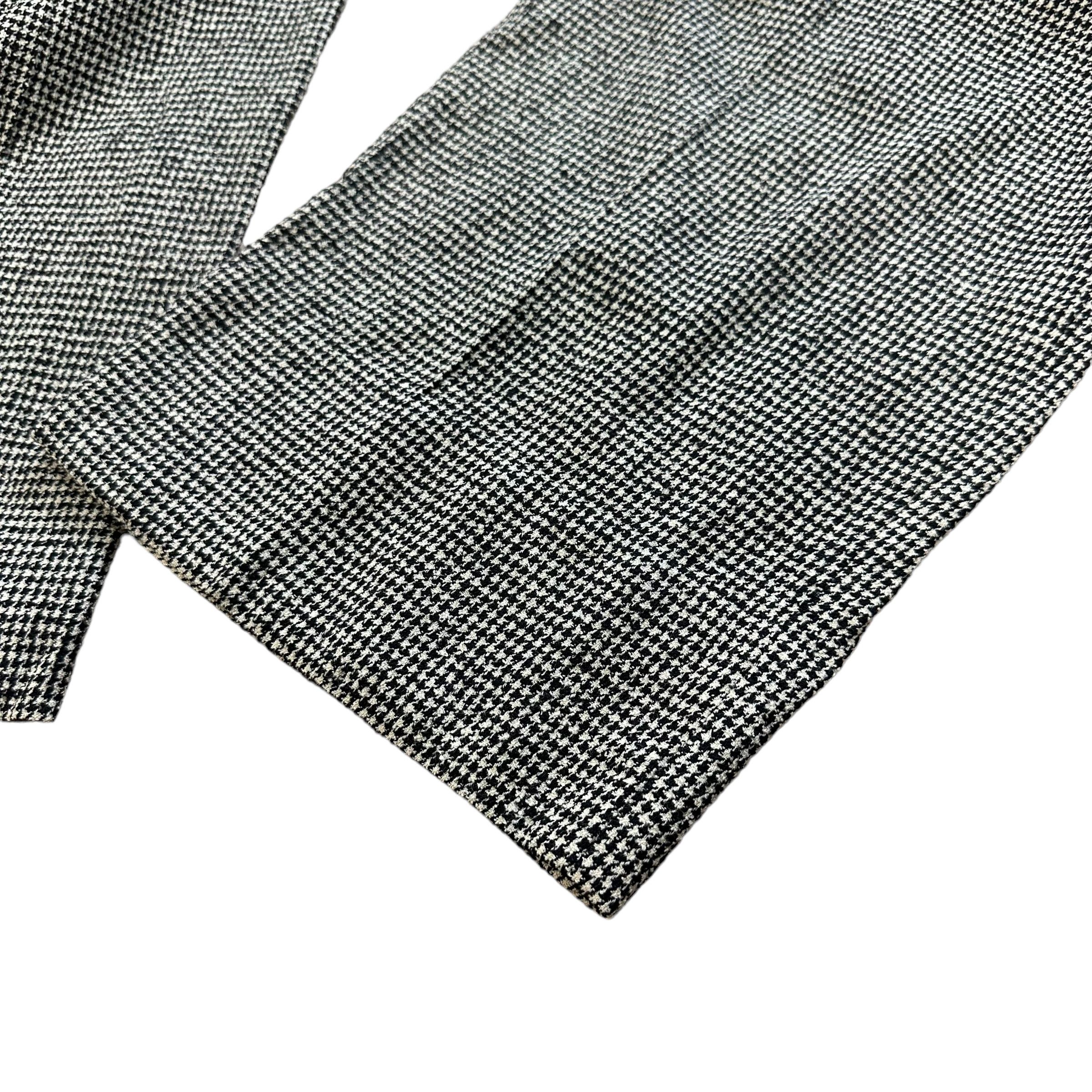 Valentino VALENTINO SPORT HOUNDSTOOTH WOOL TROUSERS #7894-188 Size US 36 / EU 52 - 11 Thumbnail