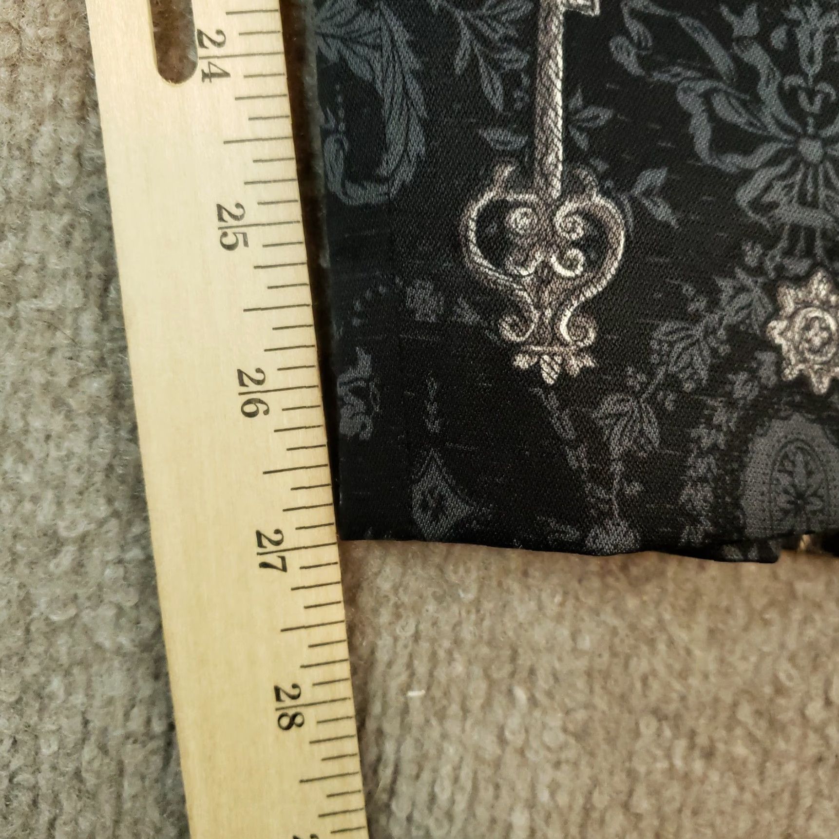 Talbots Talbots Pants Women Sz 14 Black Silk Wool Straight Leg Side Zip Casual Lock Keys Size 36" / US 14 / IT 50 - 3 Thumbnail