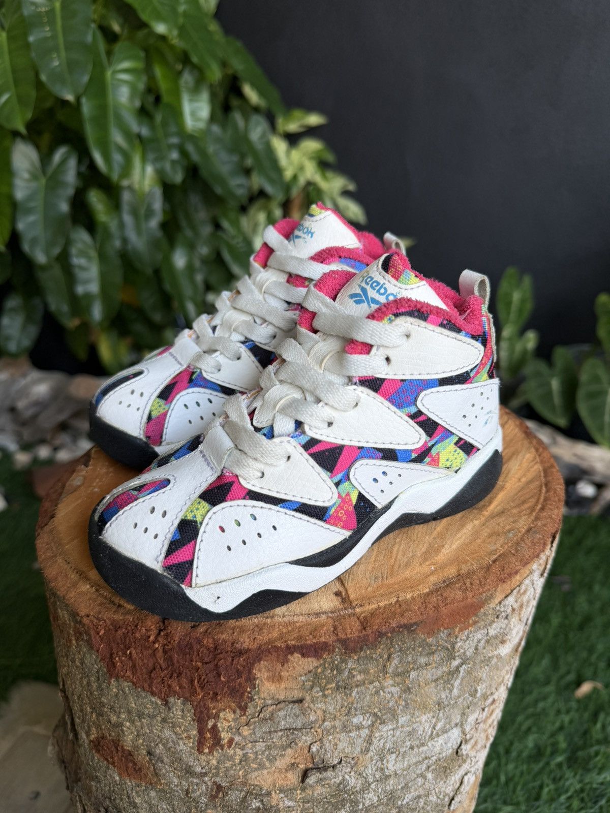 Reebok Vintage Kids Reebok Kamikaze 1 Mid "I Love the 90s" Sneaker Size US 8 / EU 41 - 2 Thumbnail