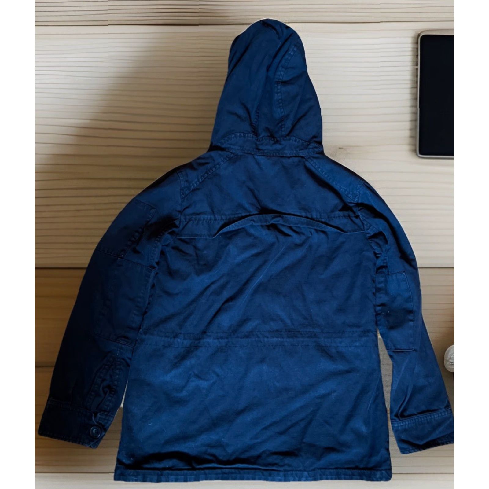Levi's Levi's Hooded Military Jacket Womens Size S Black Pockets Hoodie Quilted Lined Short Sleeve? Wait not. Size S / US 4 / IT 40 - 6 Thumbnail