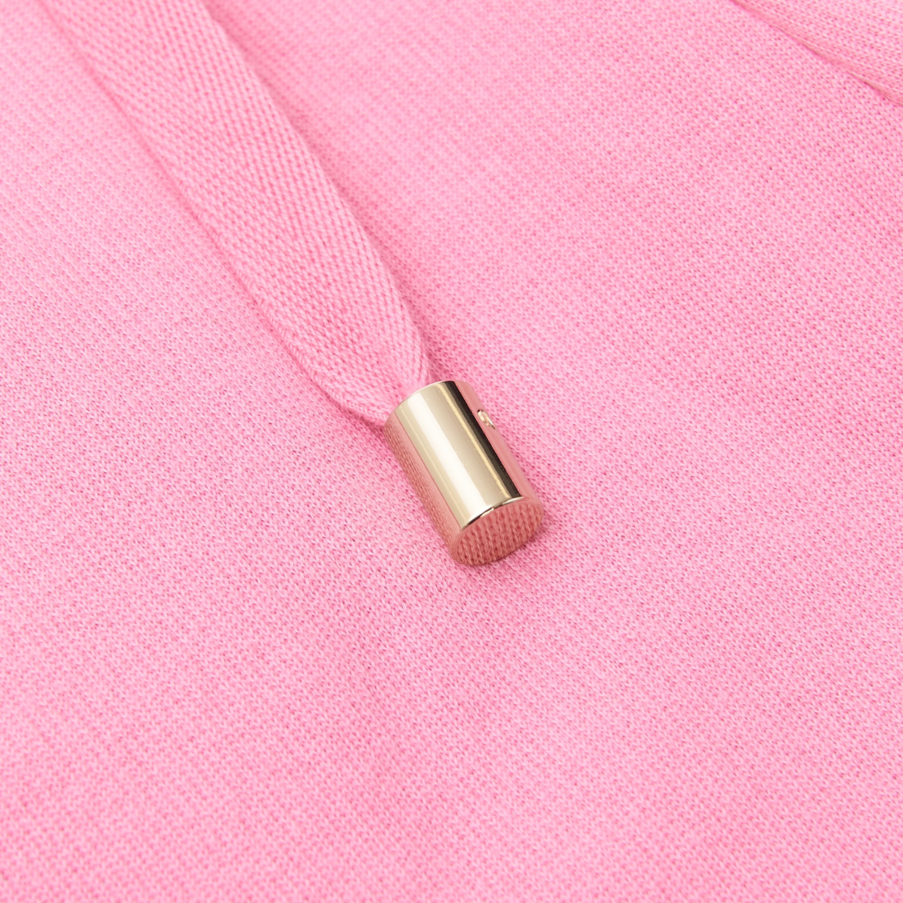 Balmain Light Pink Cashmere & Cotton Shorts With Monogram Logo Size 28" / US 6 / IT 42 - 5 Thumbnail