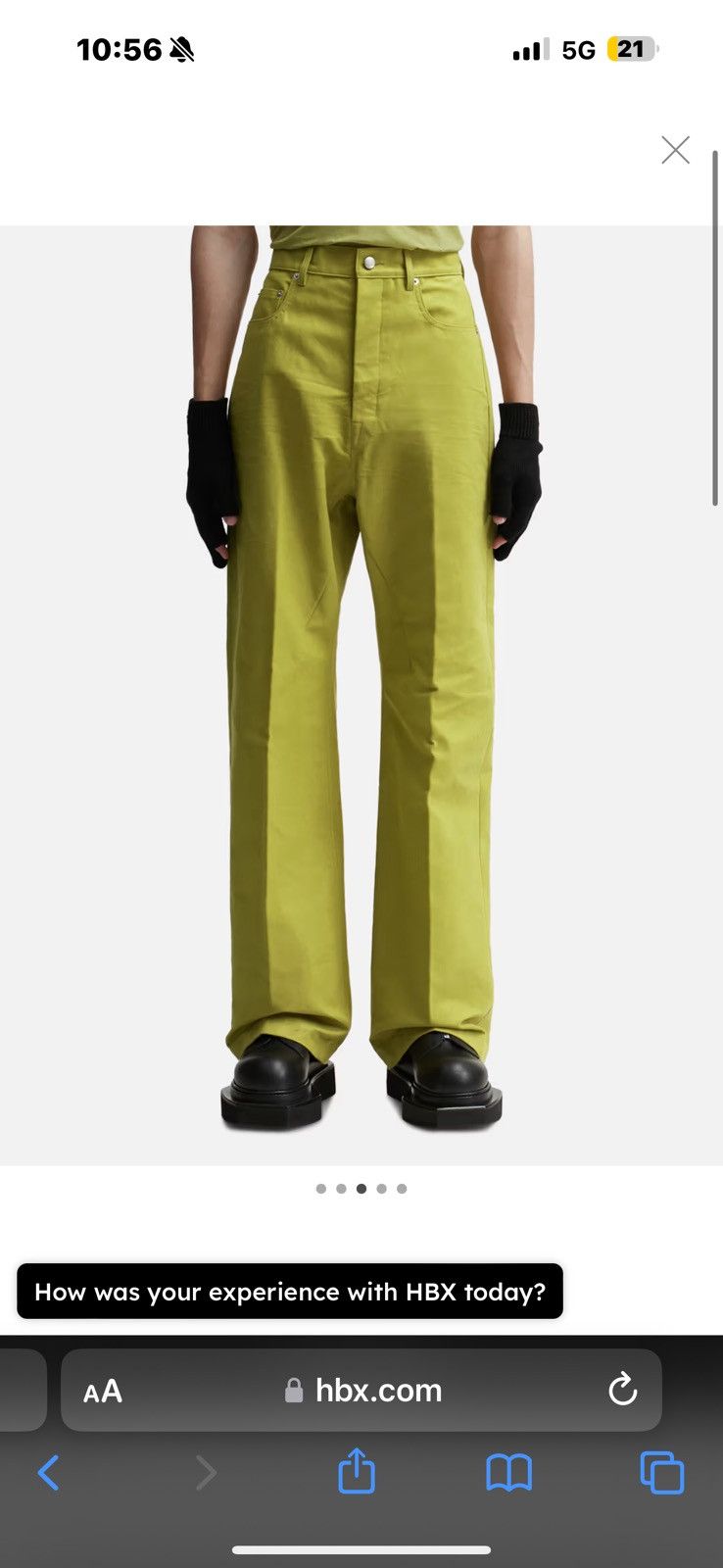 Rick Owens RICK OWENS GETH JEANS Size US 29 - 4 Thumbnail