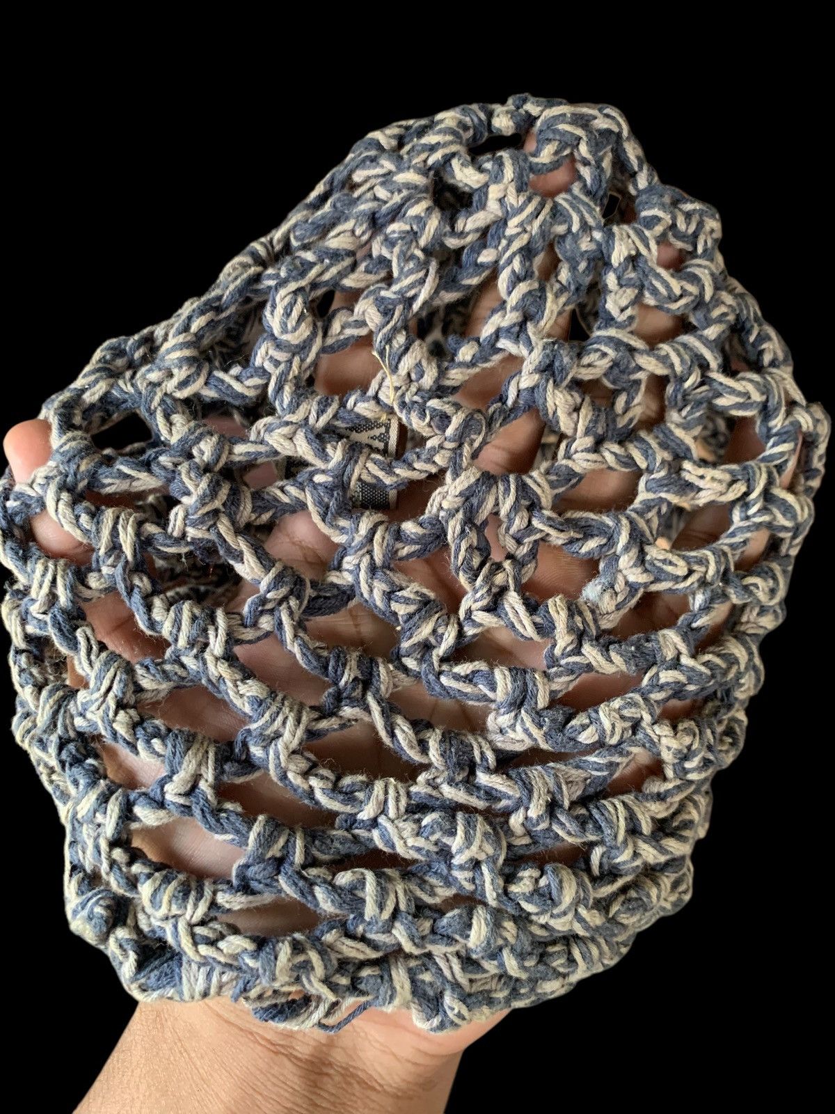 Japanese Brand × Kapital × Vintage Crochet Knitted Beanie Hat Hand Made Japanese style Size ONE SIZE - 6 Thumbnail