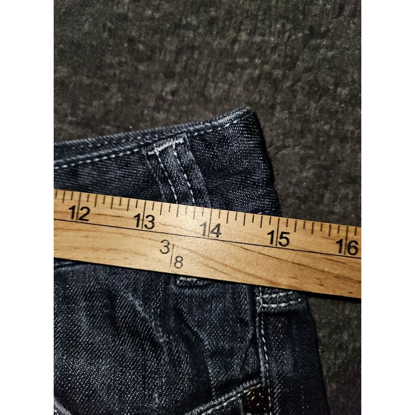 Vintage VINTAGE Rock & Roll Cowgirl Jeans Boyfriend Mid Distressed Blue Western Womens 26 Regular Inseam 33 Size 26" / US 2 / IT 38 - 5 Thumbnail