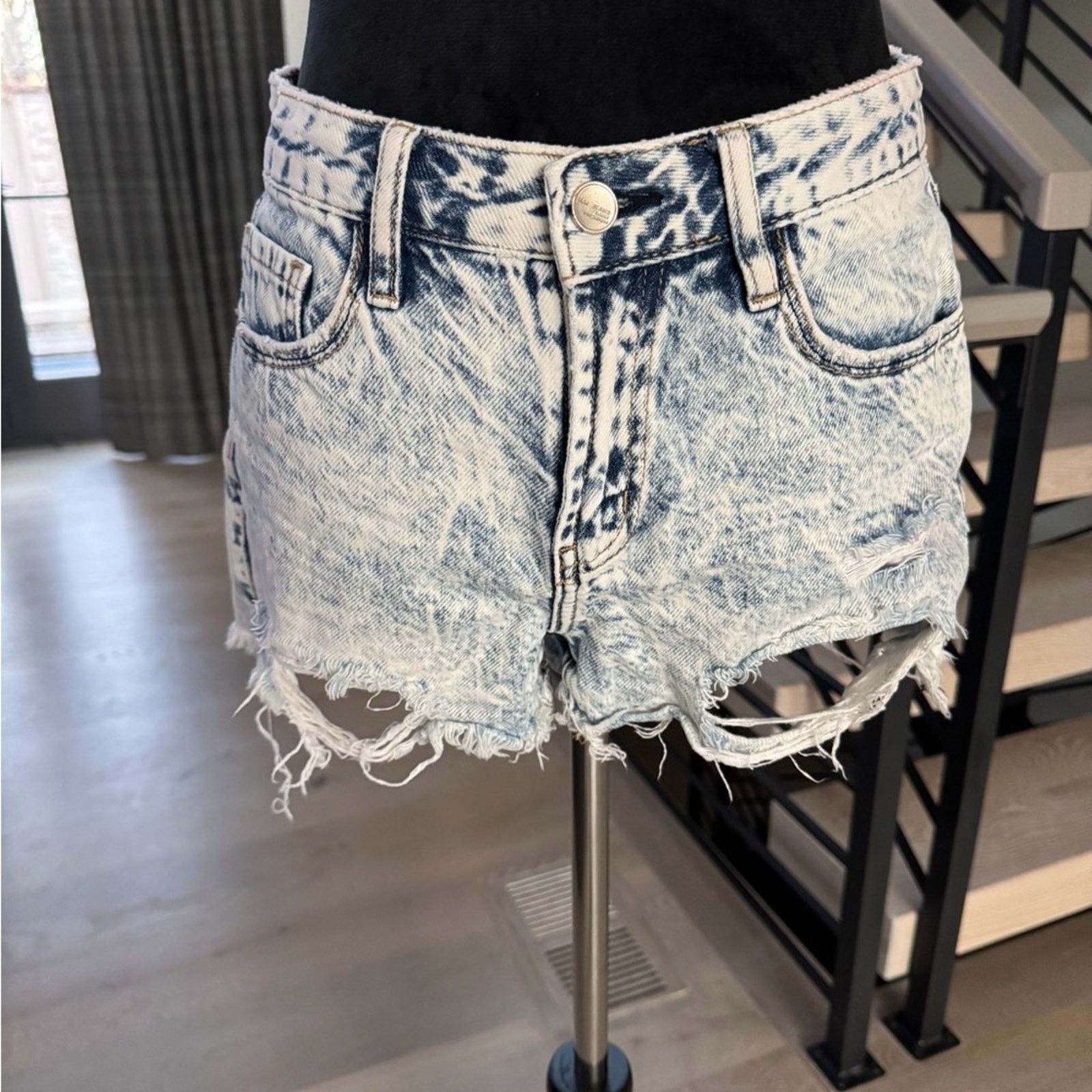 Other Distressed Denim Women Shorts size S Size 26" / US 2 / IT 38 - 2 Thumbnail