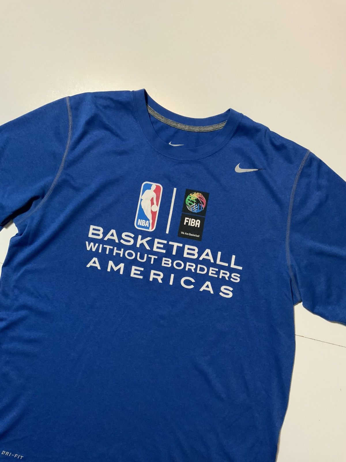 Nike Nike NBA Basketball Without Borders Americas FIBA T-Shirt Size US M / EU 48-50 / 2 - 3 Thumbnail