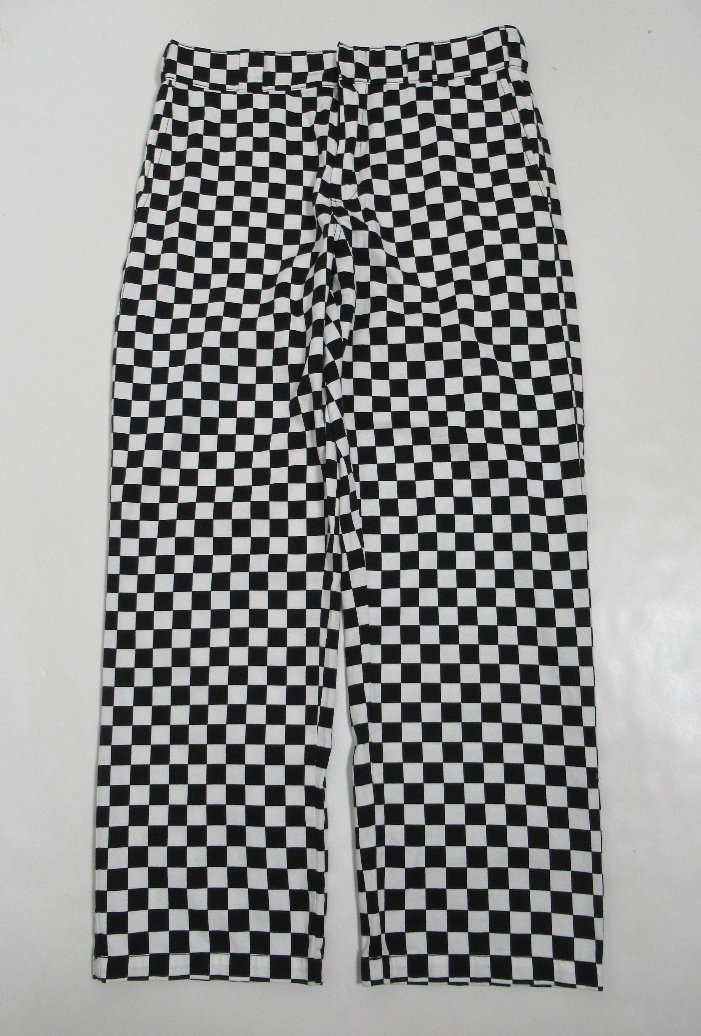R13 R13 Slouch Pant Black White Checker R13W5008-R115B Size M Size 32" / US 10 / IT 46 - 1 Thumbnail