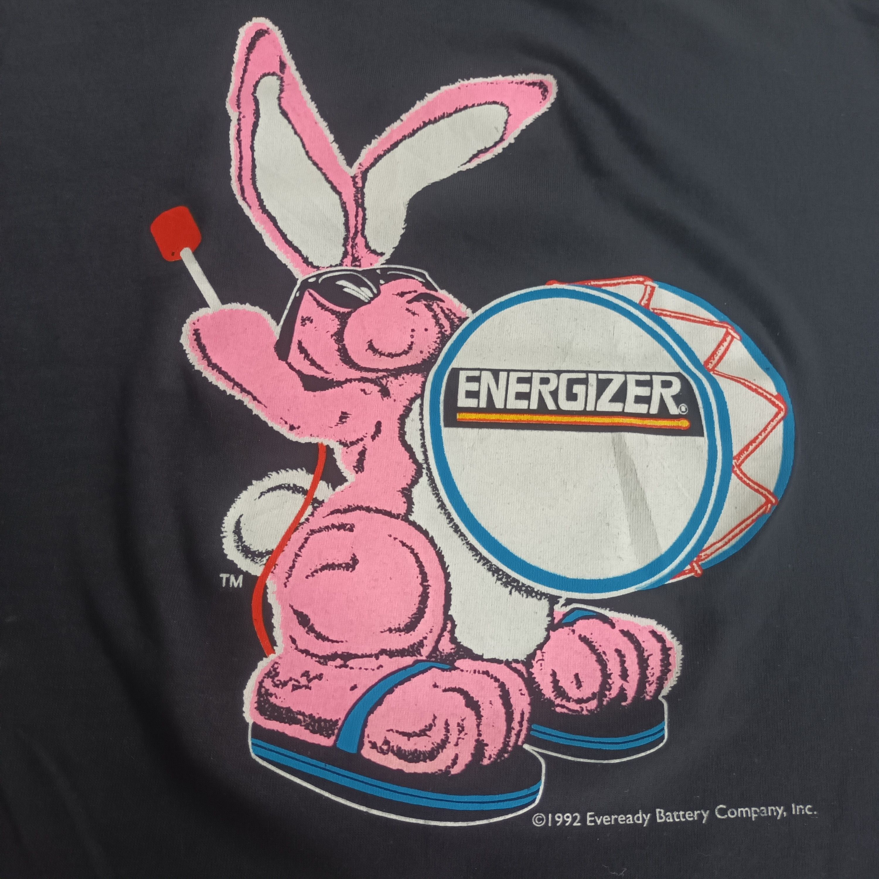 Vintage vintage t shirt vintage 90s ENERGIZER 1992 .NOS Condition . Size US M / EU 48-50 / 2 - 6 Thumbnail