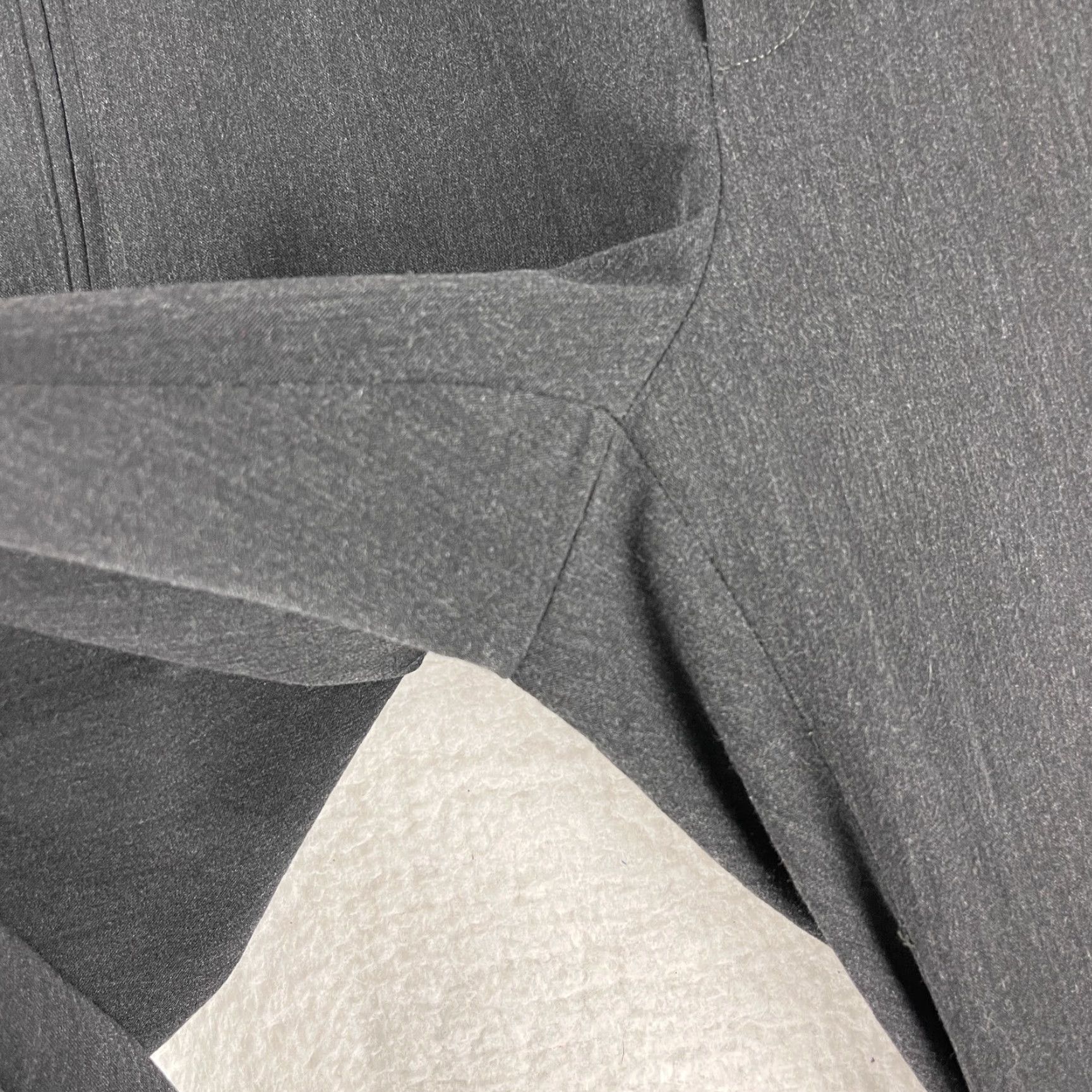 NYDJ NYDJ Gray Straight Leg Dress Pants Womens Mid-Rise Flat Front Workwear Size 10P Size 32" / US 10 / IT 46 - 6 Thumbnail
