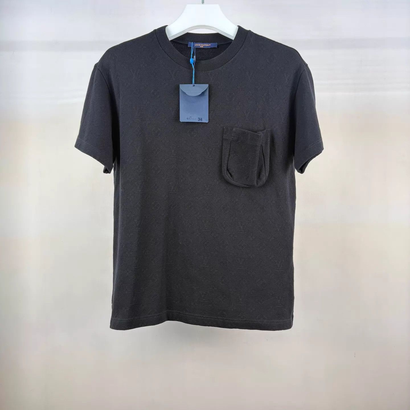 Louis Vuitton Louis Vuitton Monogram Pocket Short Sleeve Shirt Black S Size US S / EU 44-46 / 1 - 1 Thumbnail