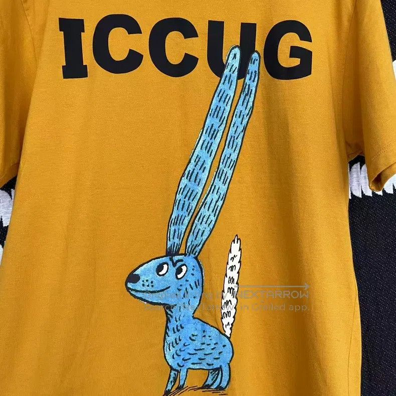 Gucci Gucci Long-eared rabbit T-shirt with short sleeves Size US S / EU 44-46 / 1 - 3 Thumbnail