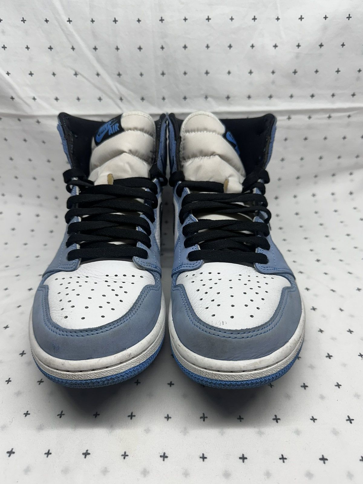 Nike University Blue Air Jordan 1 Retro High *used Size US 9 / EU 42 - 3 Thumbnail