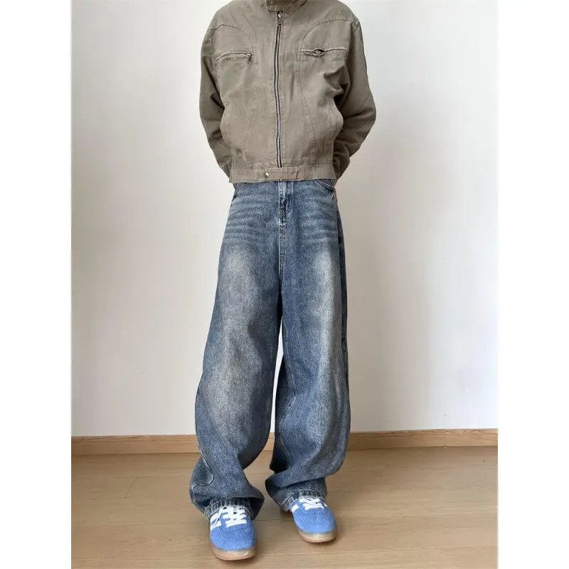 Jean Streetwear Loose Jeans Size US 33 - 5 Thumbnail