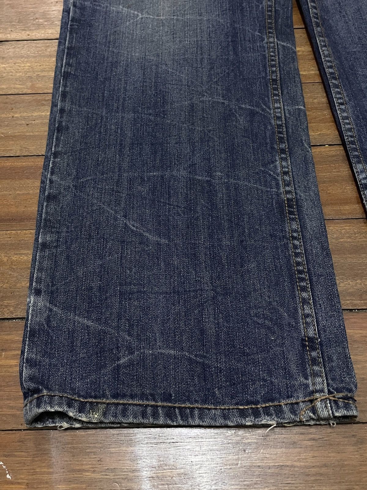 Sean John Rare Design Vintage Brand Sean John Baggy Ripped Jeans 2000s Size US 38 / EU 54 - 4 Thumbnail