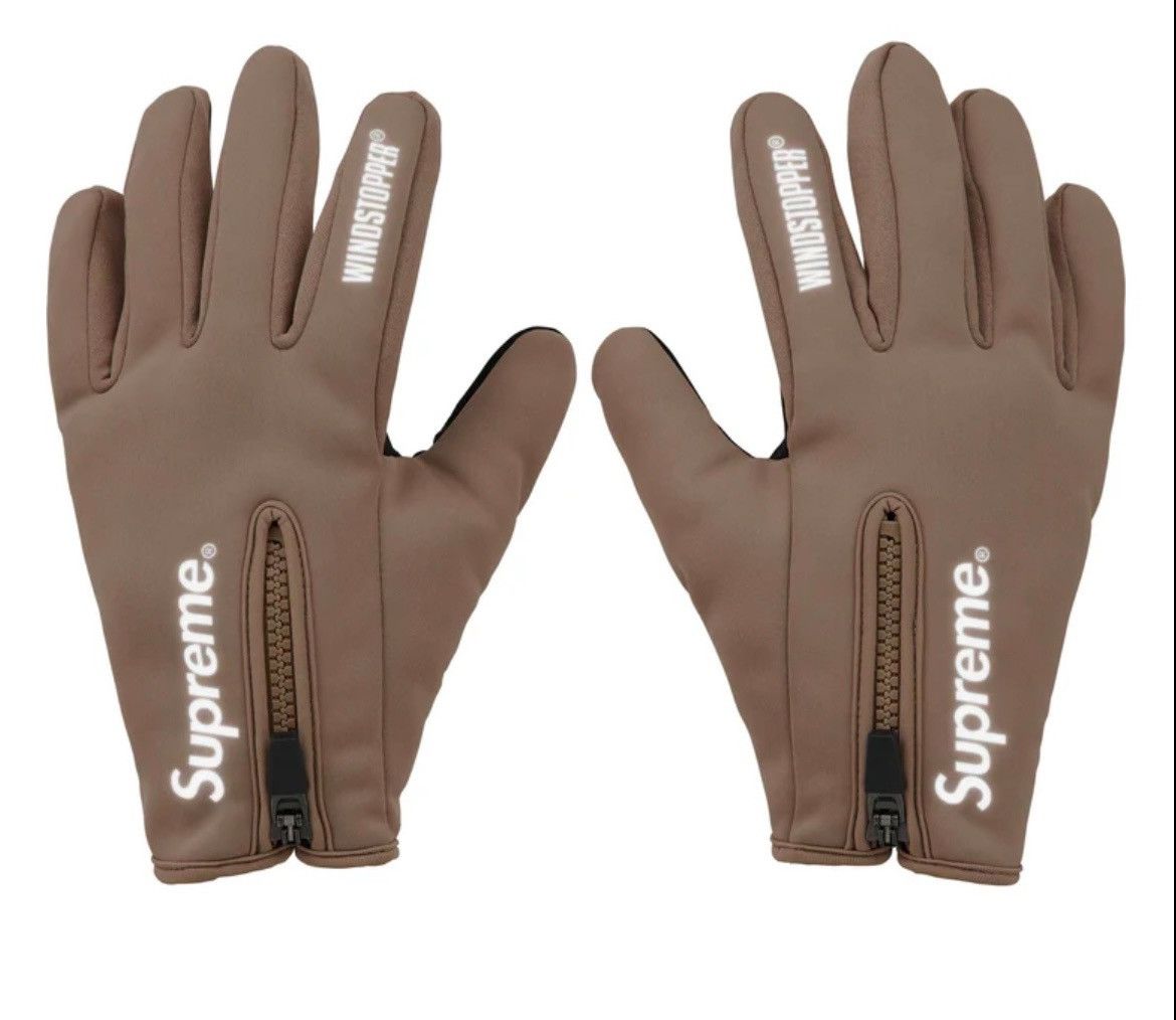 Supreme WINDSTOPPER Zip Gloves 