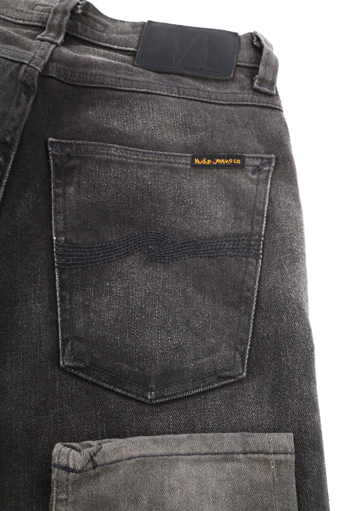 Nudie Jeans PIPE LED W28/L32 Grey Marble Organic Skinny Zipper 81919 Size US 28 / EU 44 - 5 Thumbnail