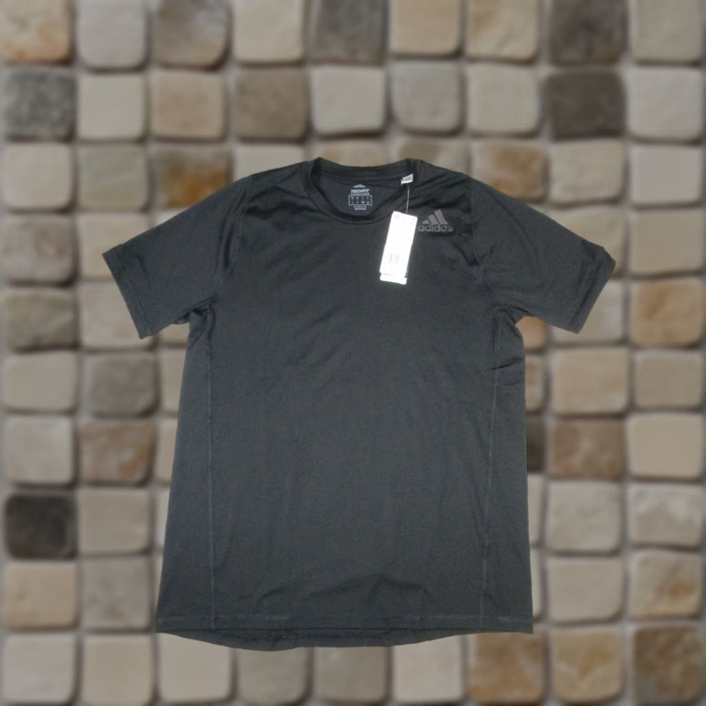 Adidas Adidas Techfit Shirt Womens Large Black Climalite Running Pullover New Size L / US 10 / IT 46 - 1 Thumbnail