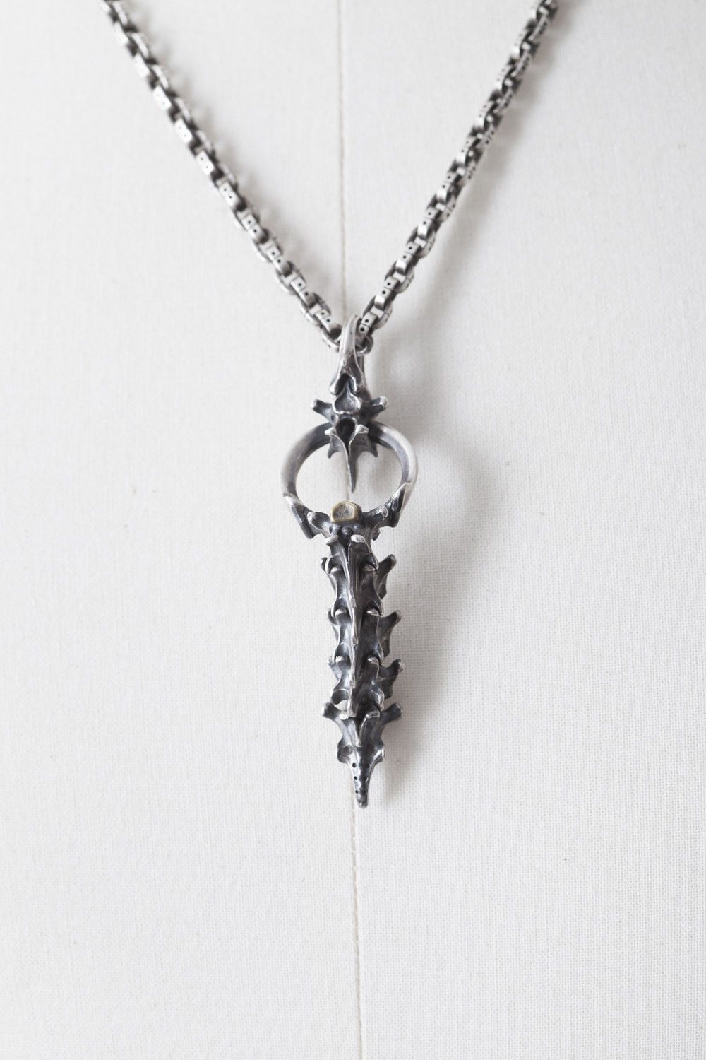 Other Spine / vertebrae silver pendant Size ONE SIZE - 2 Thumbnail