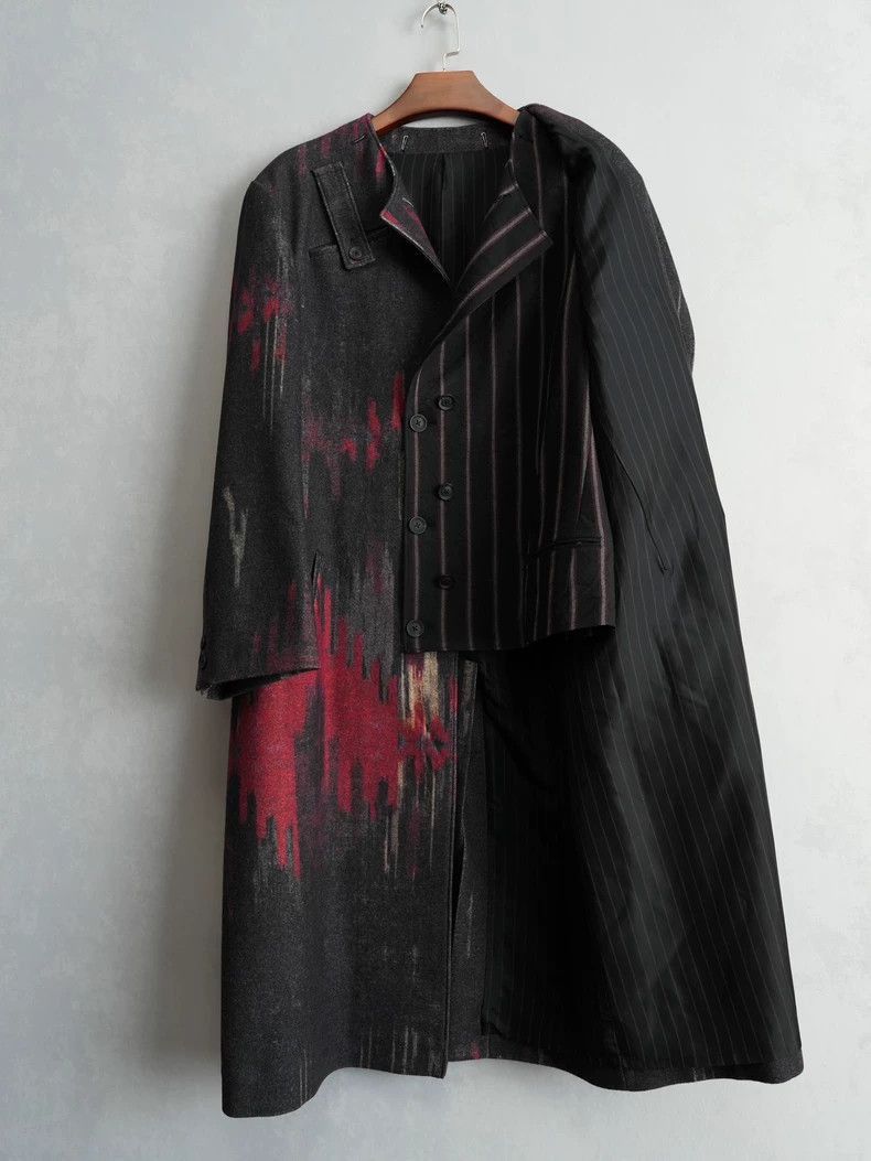 Yohji Yamamoto Yohji Yamamoto 23AW Remove collar runway coat-2505 Size US L / EU 52-54 / 3 - 4 Thumbnail