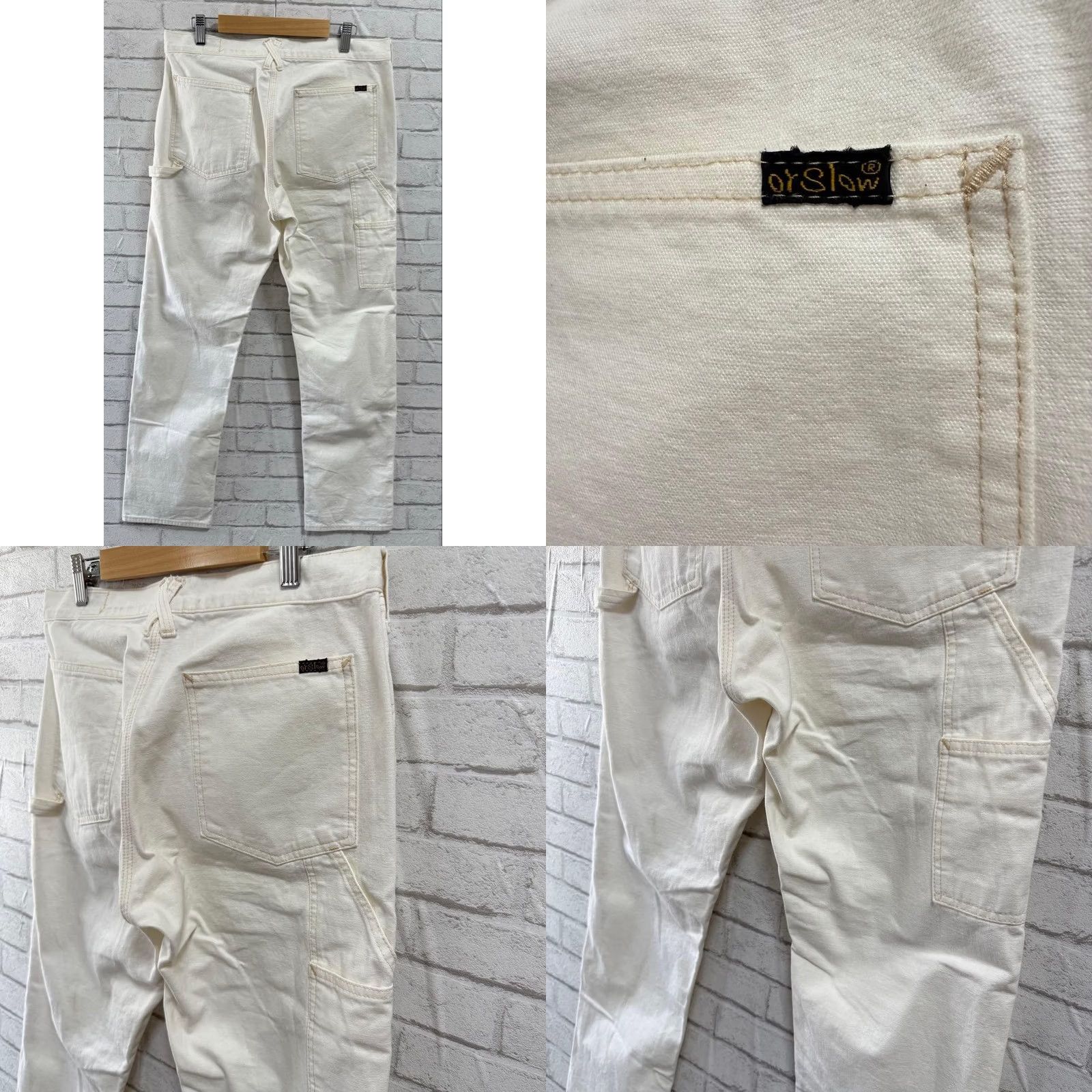 Orslow orSlow Painter Pants White Made in Japan Men's M 100% Organic? (Based on original) Size US 31 - 8 Thumbnail
