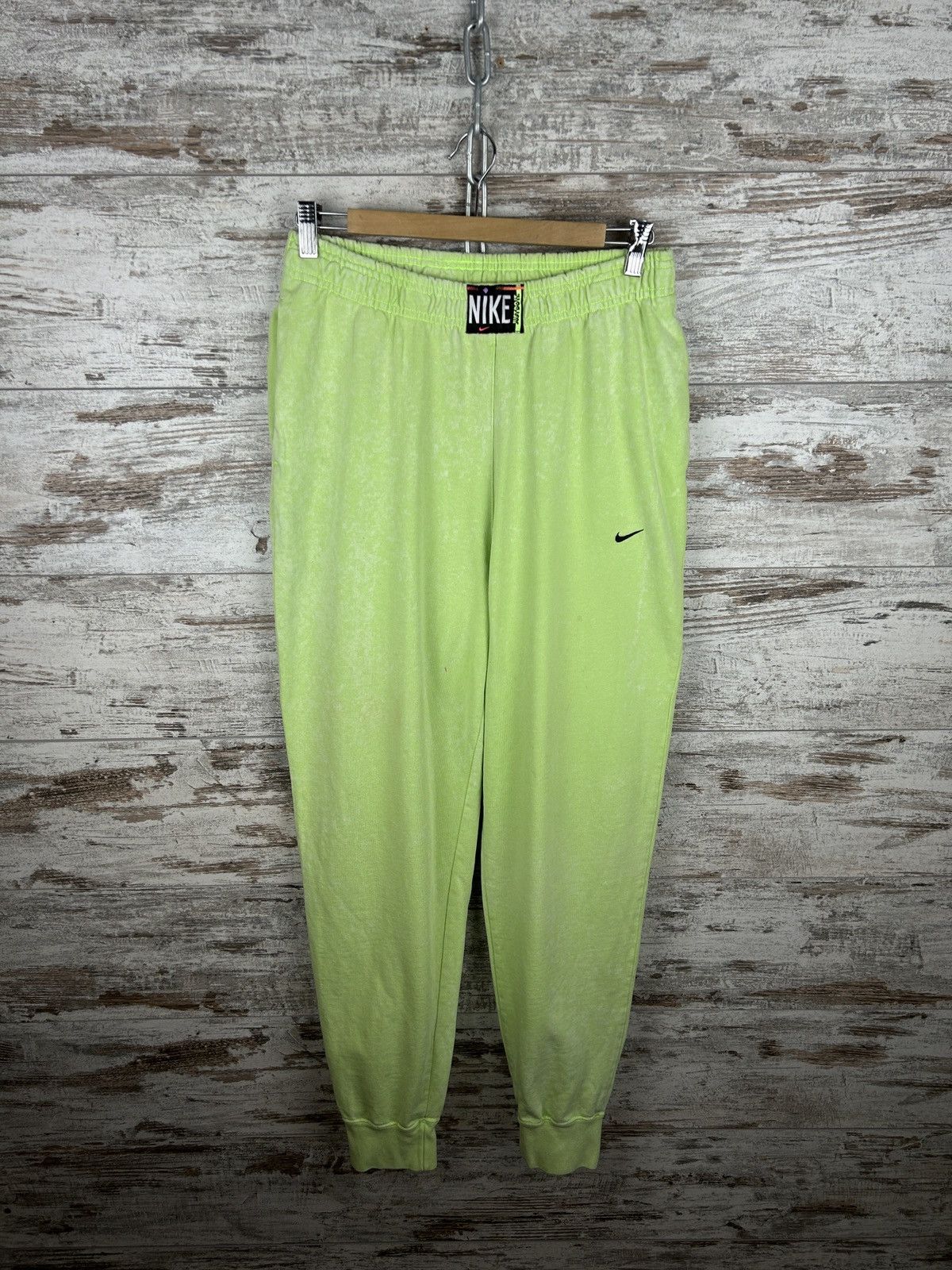 Nike Women’s Nike swoosh Sweatpants pants drill garment dyed y2k Size 32" / US 10 / IT 46 - 4 Thumbnail