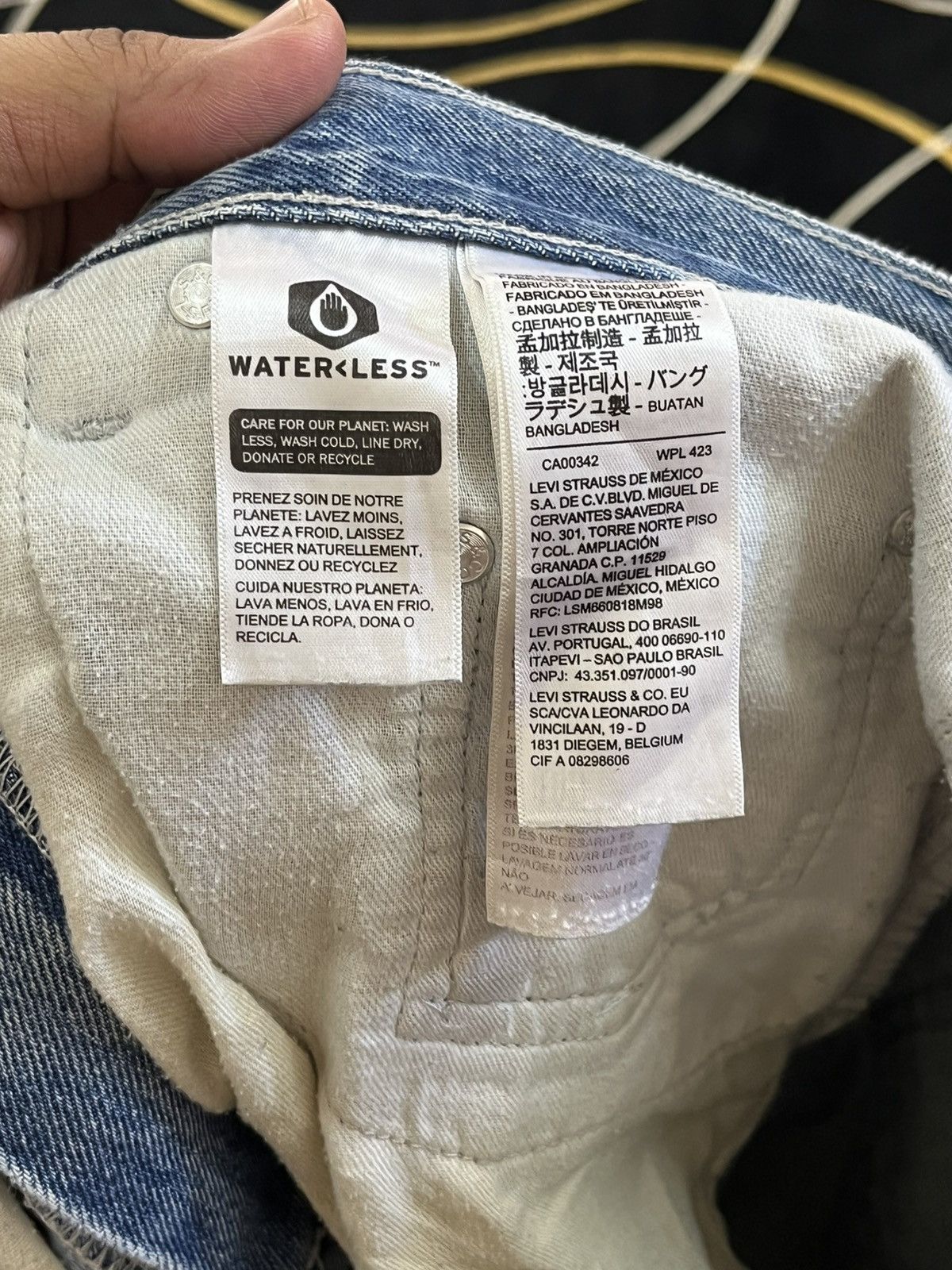 Levi's Levi’s Silvertab Baggy Loose Distressed Denim Size US 35 - 11 Thumbnail