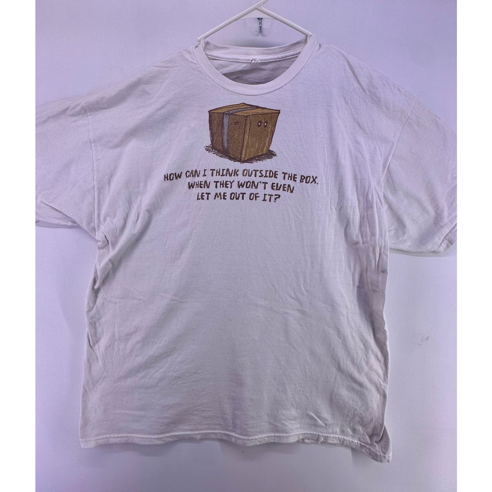 & Other Stories How Can I Think Out Of The Box…? White Tshirt Size 2XL Size US XXL / EU 58 / 5 - 3 Thumbnail