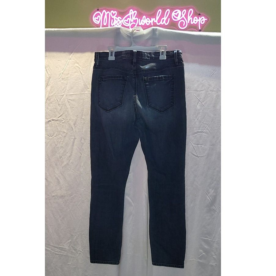 Ann Taylor Ann Taylor High Waist Skinny Ankle Blue Jeans Size 8/29 Size 30" / US 8 / IT 44 - 2 Thumbnail