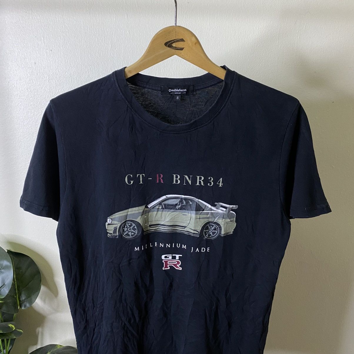 Japanese Brand Y2K Nissan Skyline GTR R34 Millenium Jade Racing T Shirt Size US S / EU 44-46 / 1 - 2 Thumbnail