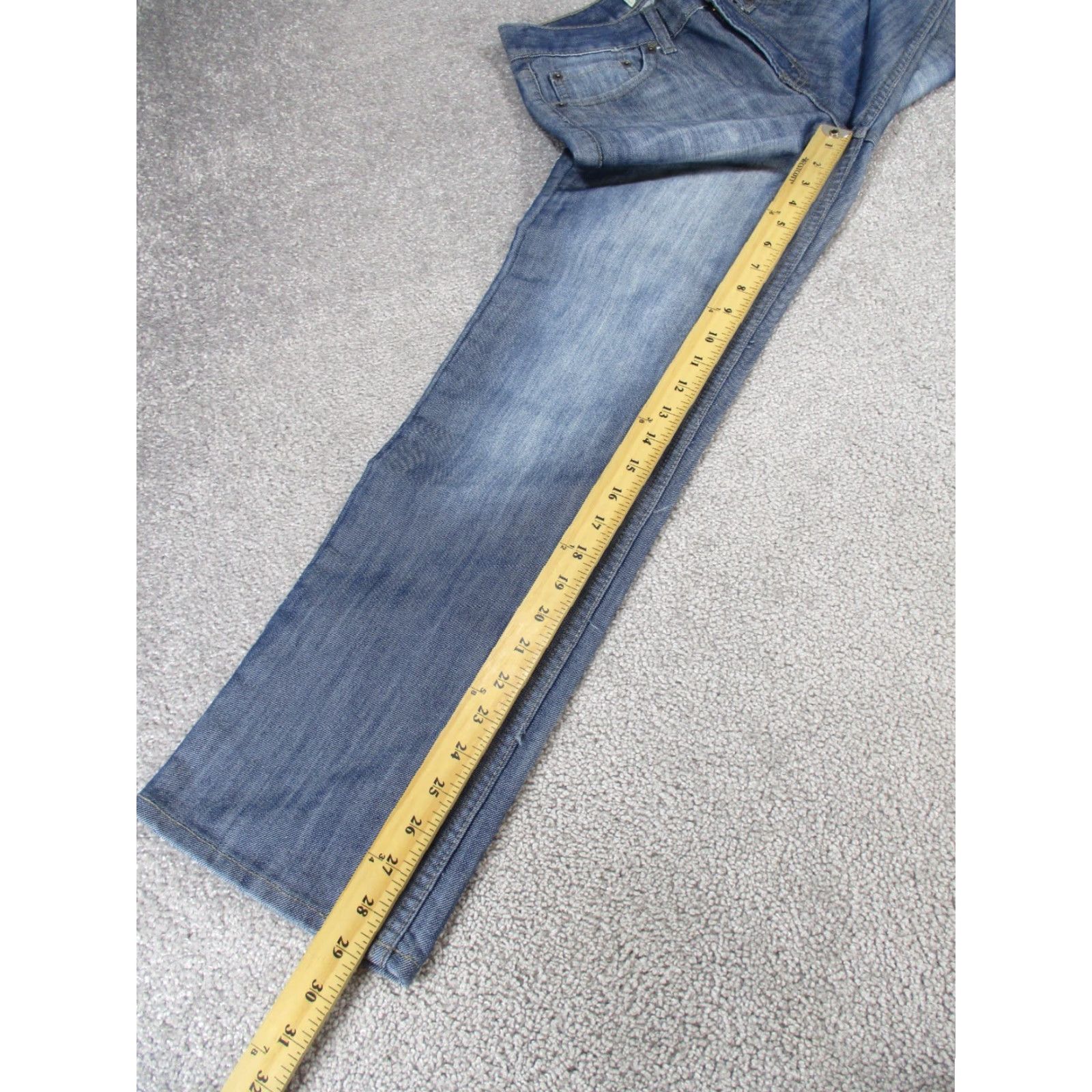 Levi's Levi's 514 Jeans Womens 18 Medium Light Wash Denim Straight Size 40" / US 18 - 4 Thumbnail