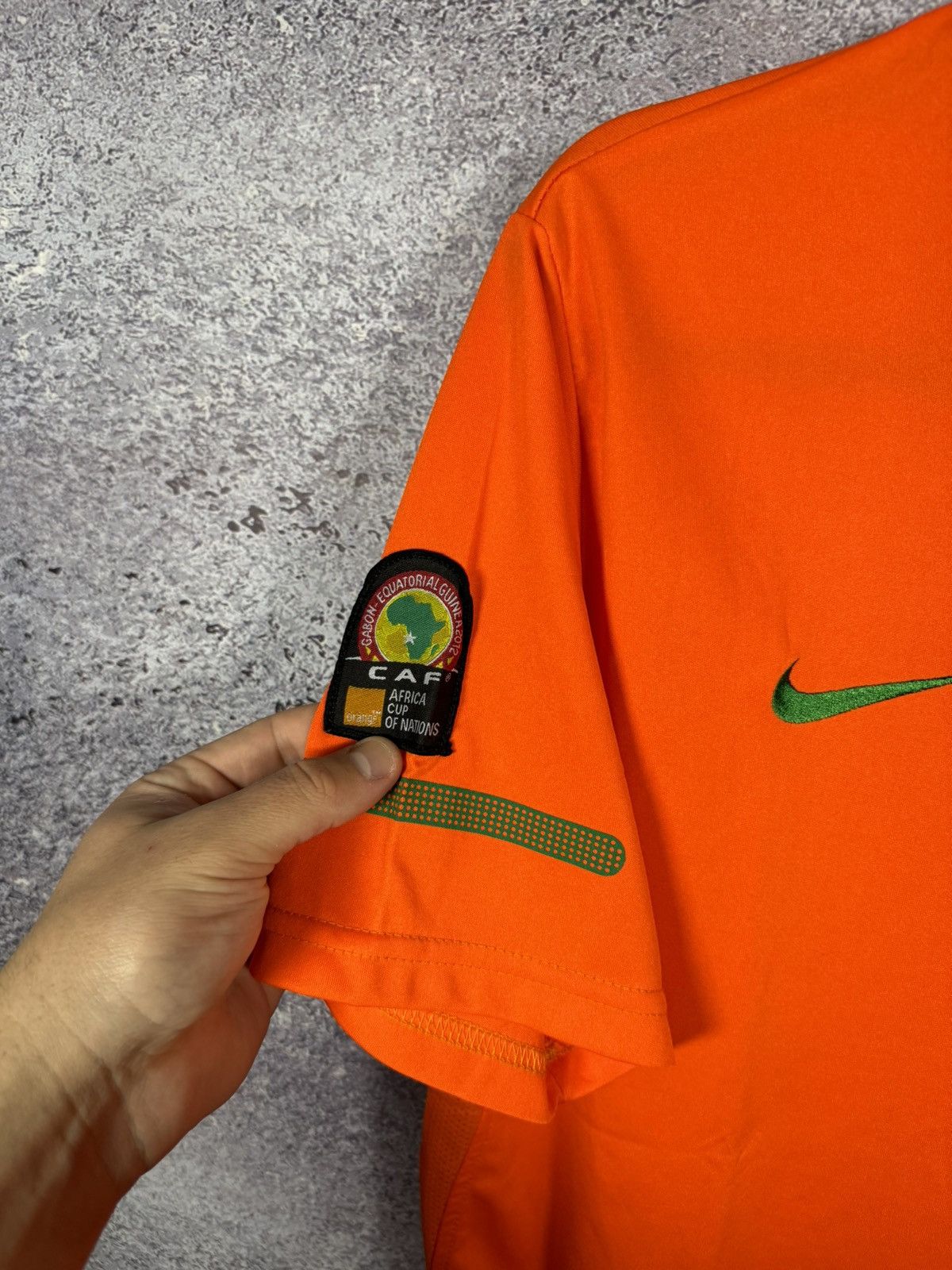Nike × Vintage Vintage Zambia 2011 Nike Fan Soccer Jersey Blokcore Medium Size US M / EU 48-50 / 2 - 5 Thumbnail