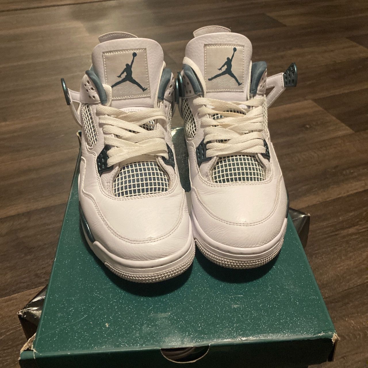 Jordan Brand Jordan 4 retro Oxidzed green Size US 10.5 / EU 43-44 - 1 Thumbnail