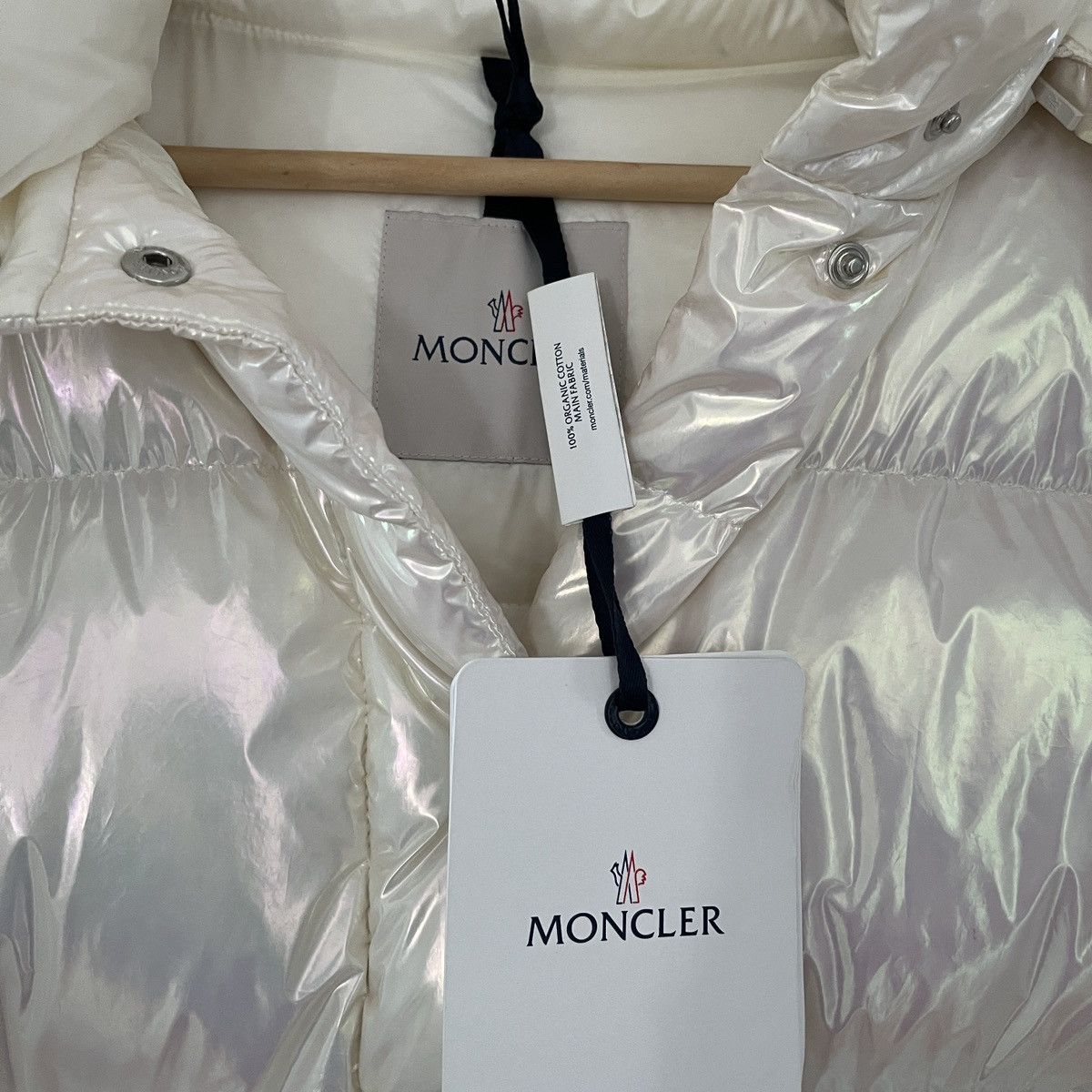 Moncler Moncler Daos Hooded Iridescent Down Jacket Puffer Size M / US 6-8 / IT 42-44 - 5 Thumbnail