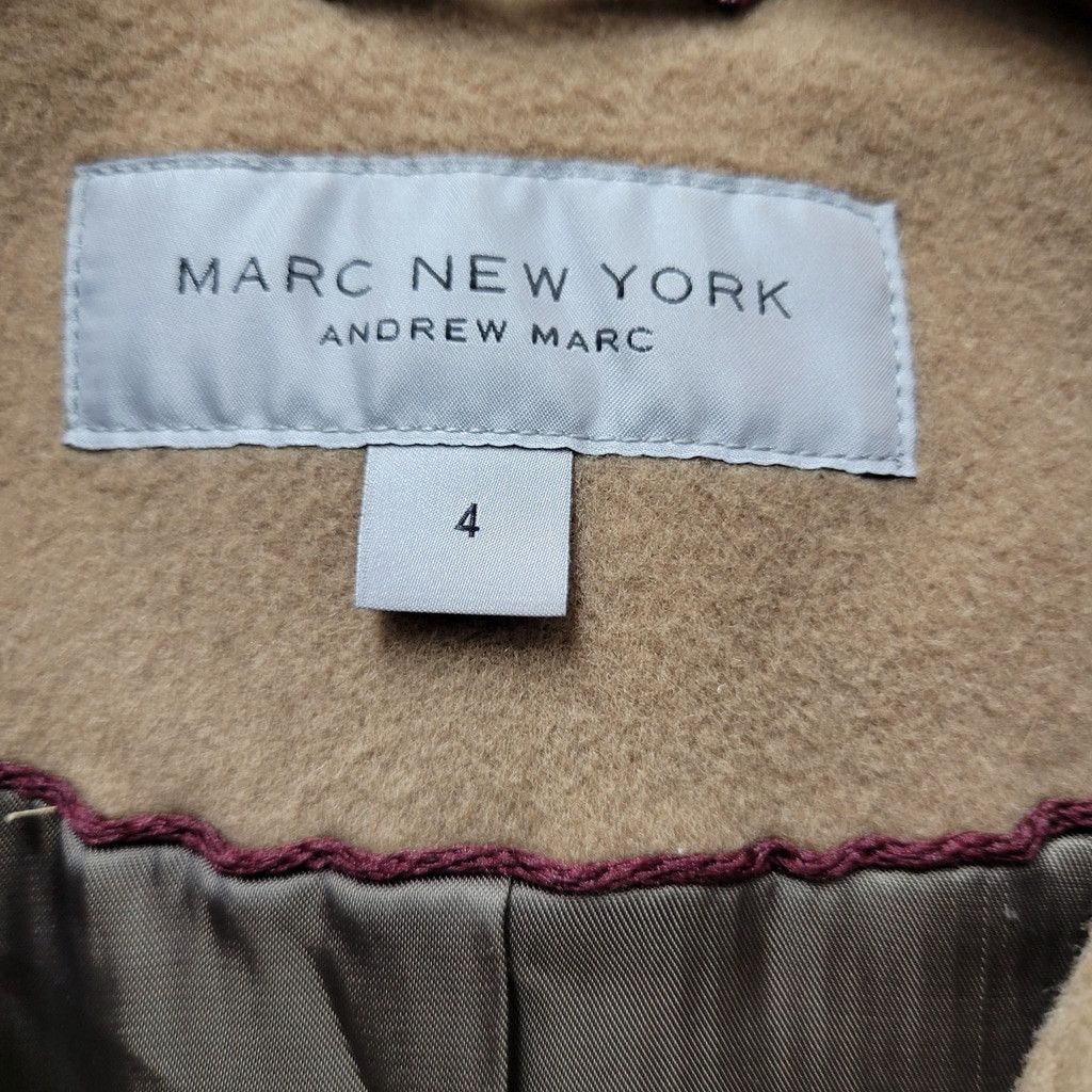 Andrew Marc Andrew Marc New York Captive Wool Jacket Coat Camel Size 4 Size S / US 4 / IT 40 - 14 Thumbnail