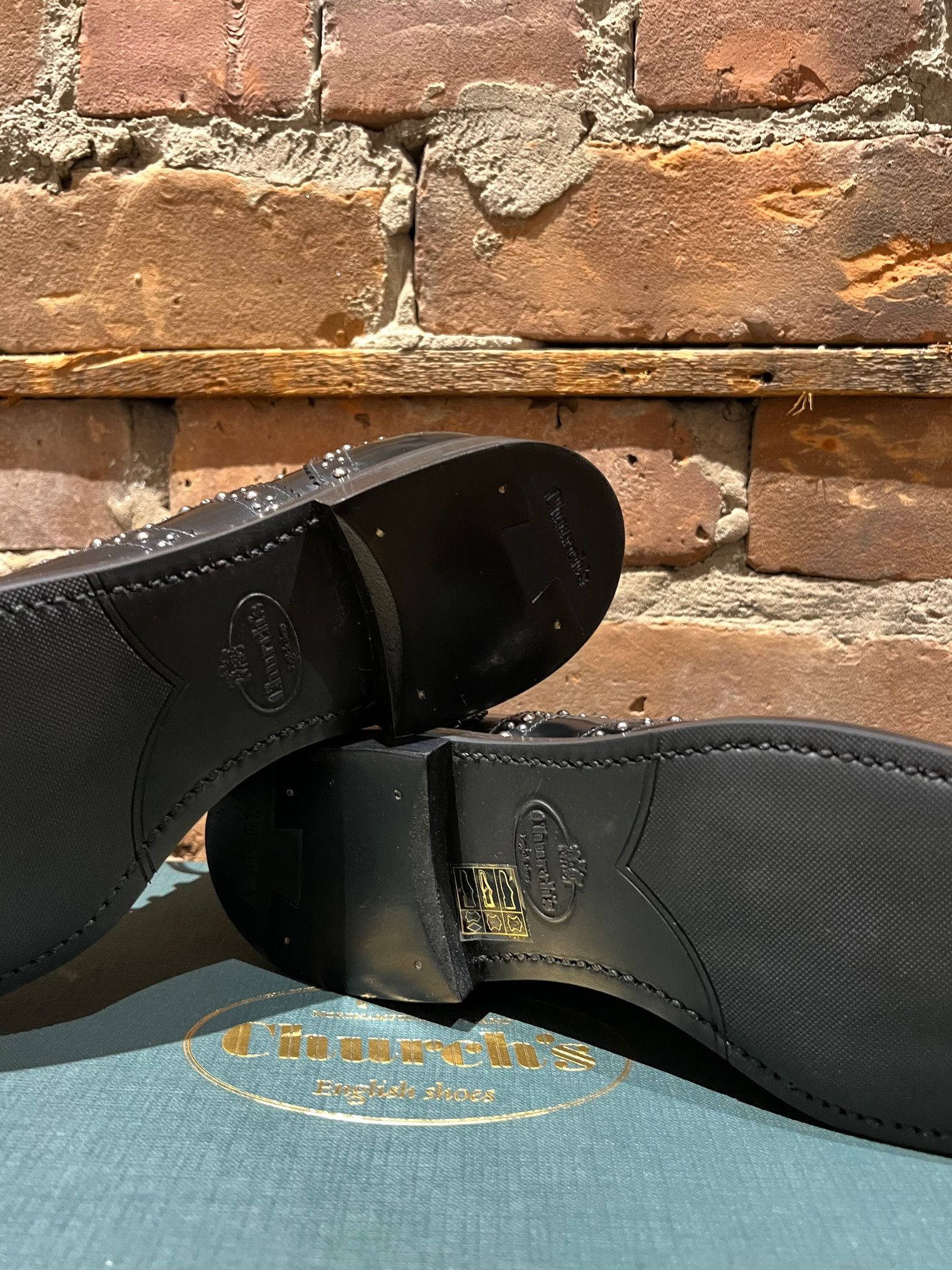 Church's Church’s “Burwood Met” Studded Oxford Size US 5.5 / IT 35.5 - 10 Thumbnail