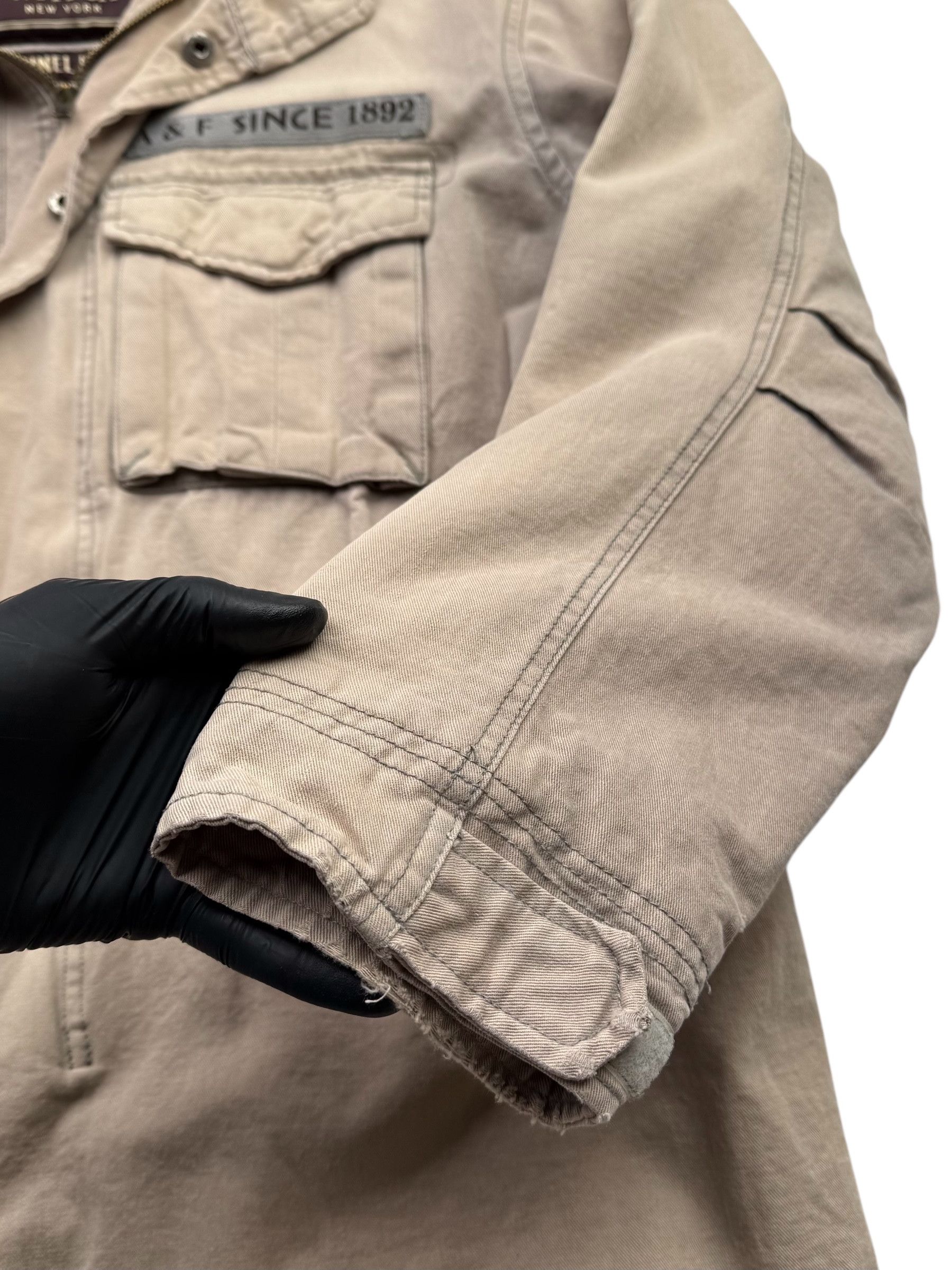 Abercrombie & Fitch Abercrombie&Fitch Vintage Thrashed Jacket W4(V9) Size US M / EU 48-50 / 2 - 5 Thumbnail