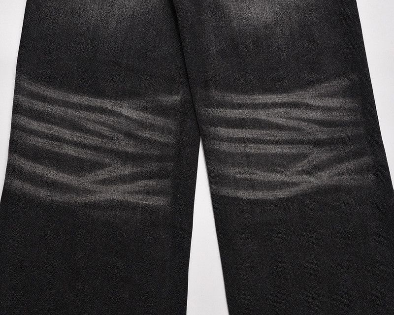 Vintage American Retro Loose-Fit Distressed-Wash Straight-Leg Jeans Size US 32 / EU 48 - 4 Thumbnail