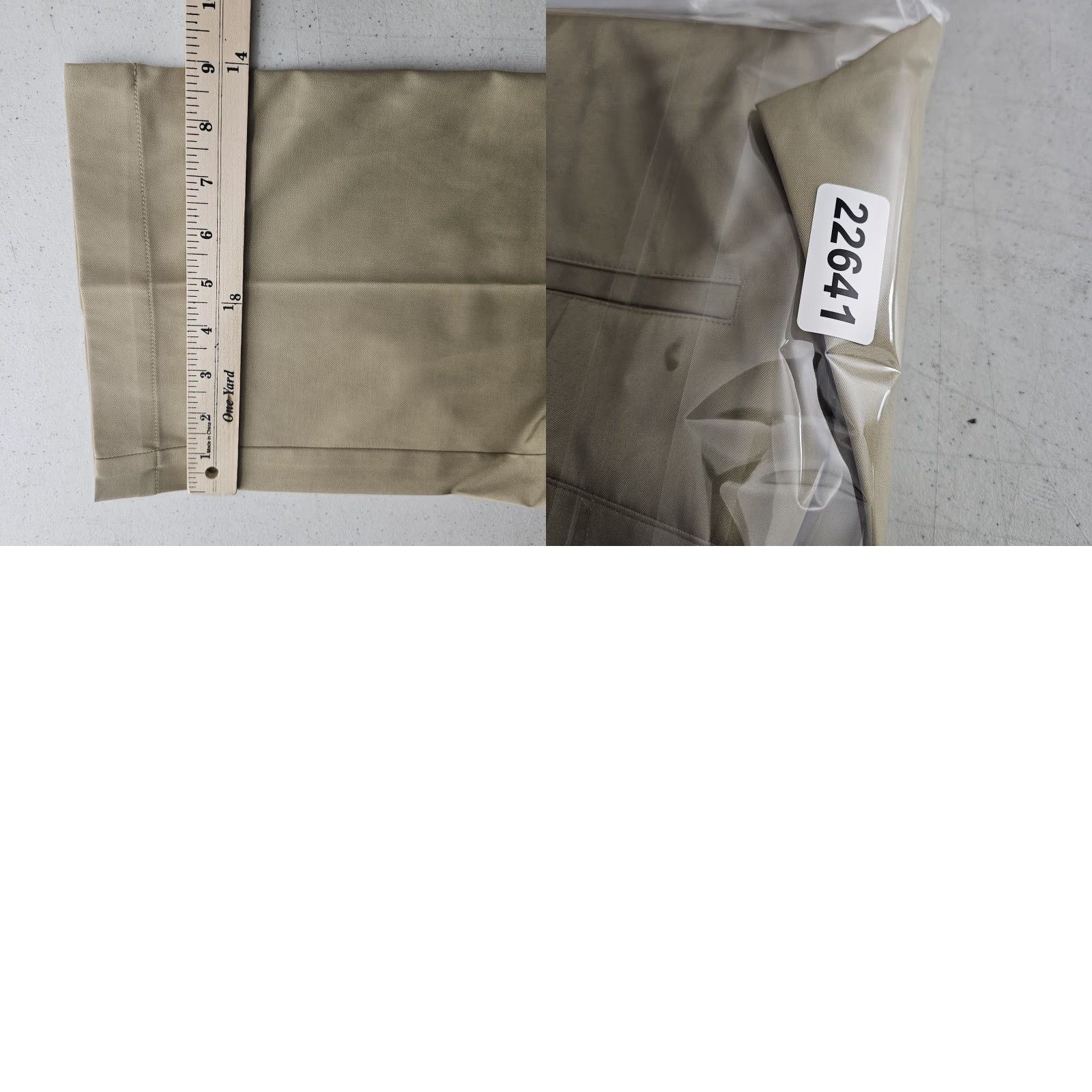 Nike Nike Golf Dri-Fit Pants Mens 36x30 Khaki Beige Performance Lightweight Stretch Moisture-Wicking Pockets Logo Casual Business Travel Workwear Pants Size US 36 / EU 52 - 9 Thumbnail