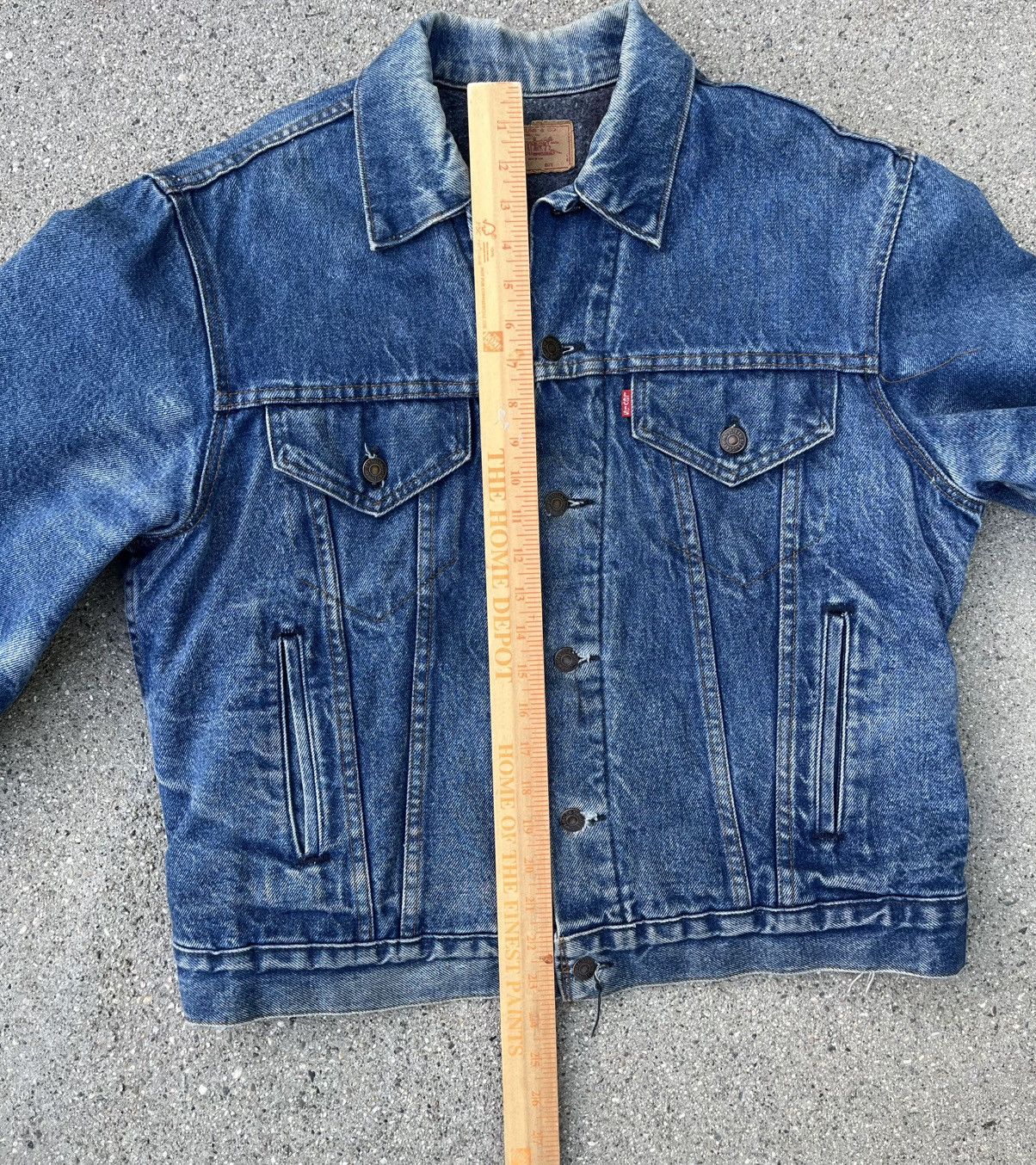 Levi's × Levi's Vintage Clothing × Vintage Vintage Levi’s Denim Blanket Lined Jacket Trucker Jean 70506 Size US L / EU 52-54 / 3 - 5 Thumbnail