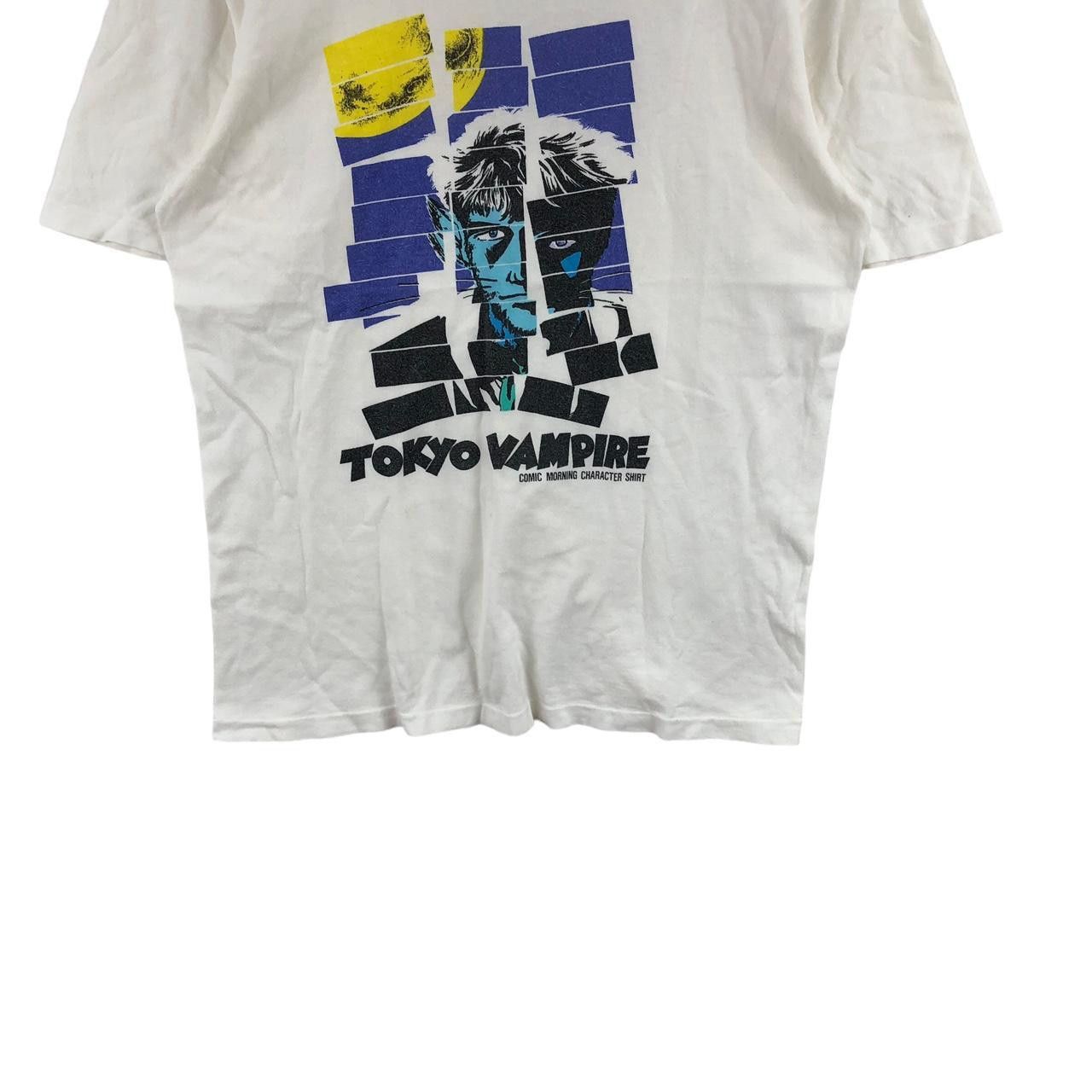 Anime Vintage 1987 TOKYO VAMPIRE MORNING KODANSHA Tee Shirt Anime Size US M / EU 48-50 / 2 - 4 Thumbnail