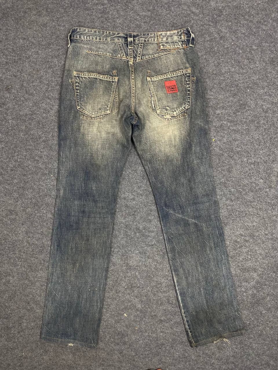 Marithe + Francois Girbaud marithe francois girbaud distressed denim nice design Size US 32 / EU 48 - 2 Thumbnail
