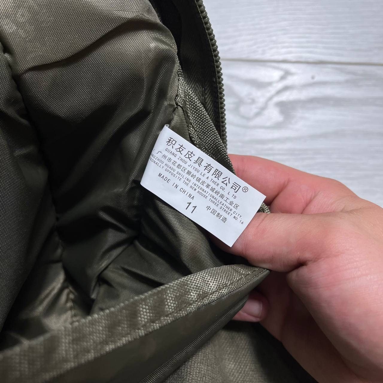 Diesel Vintage Gold Be Military Cargo y2k backpack Size ONE SIZE - 11 Thumbnail