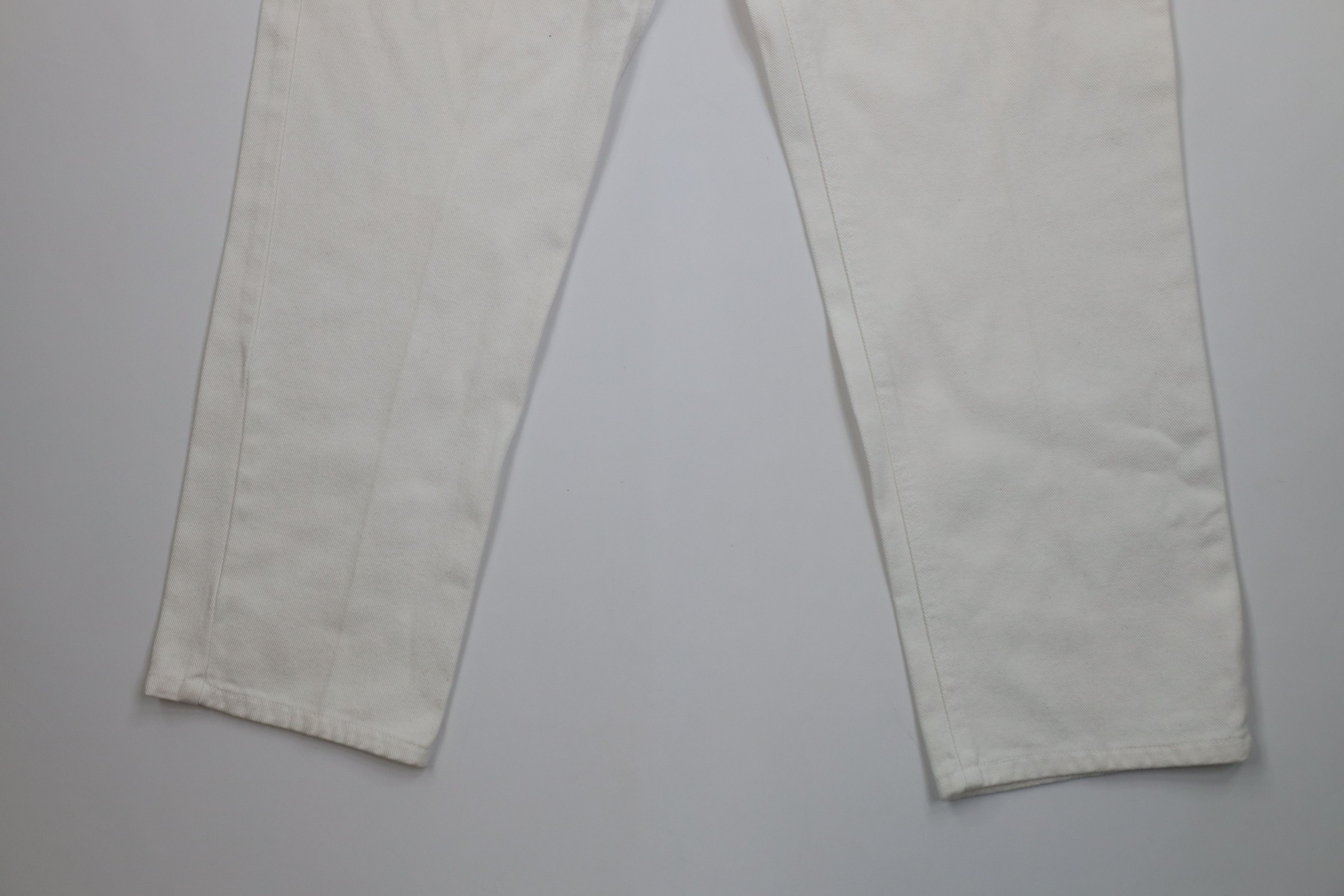 Vintage Vintage 90s Streetwear Relaxed Tapered Leg Jeans White Size US 36 / EU 52 - 4 Thumbnail