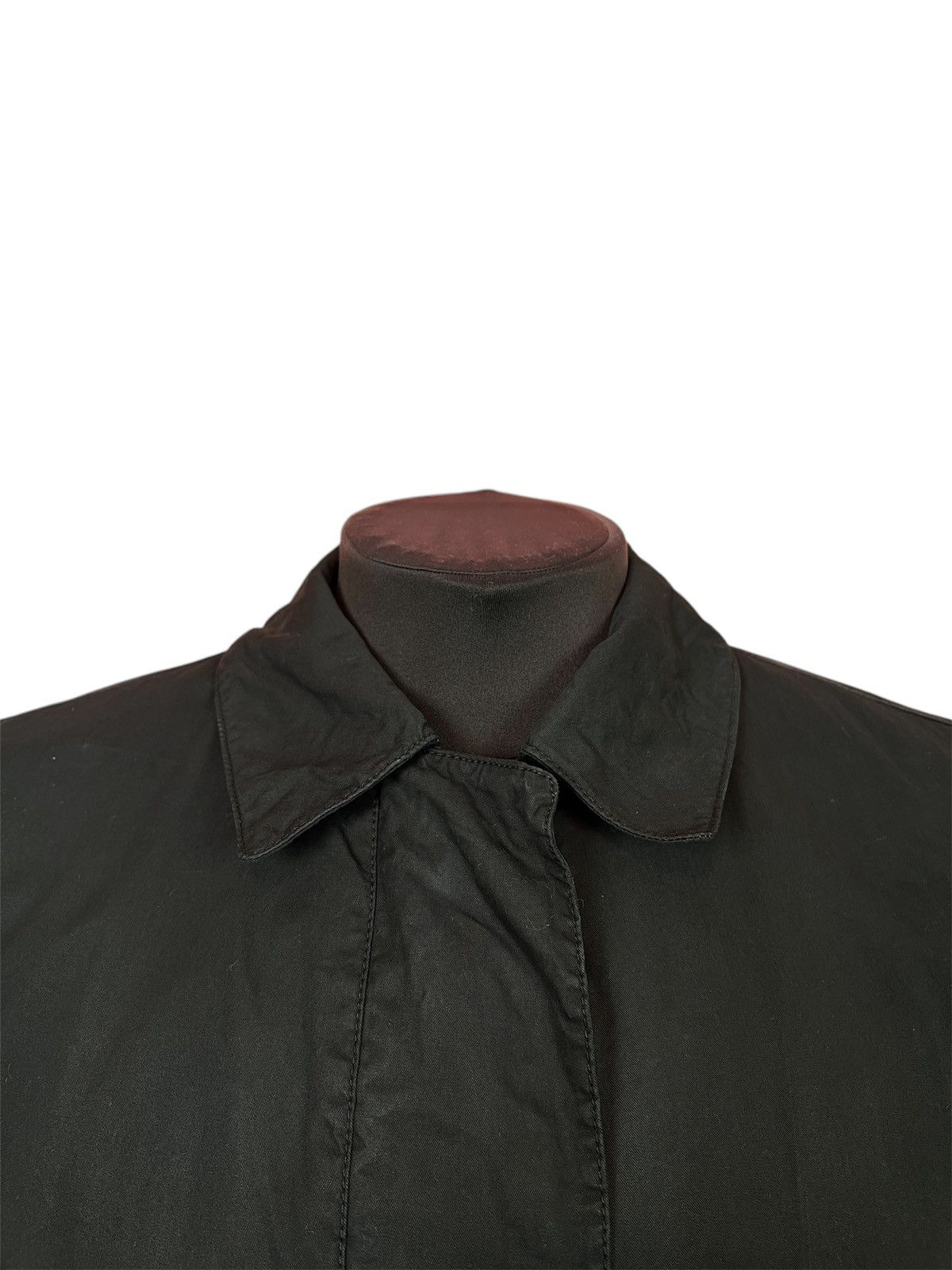 Burberry × Designer × Vintage Burberry London trench coat jacket cotton black vintage rare Size L / US 10 / IT 46 - 11 Thumbnail