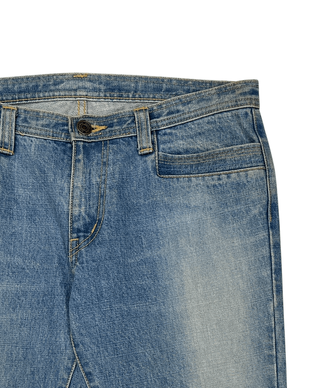 Hysteric Glamour Hysteric Glamour The Super Hys Printed Bootcut Denim Pants Size US 32 / EU 48 - 6 Thumbnail