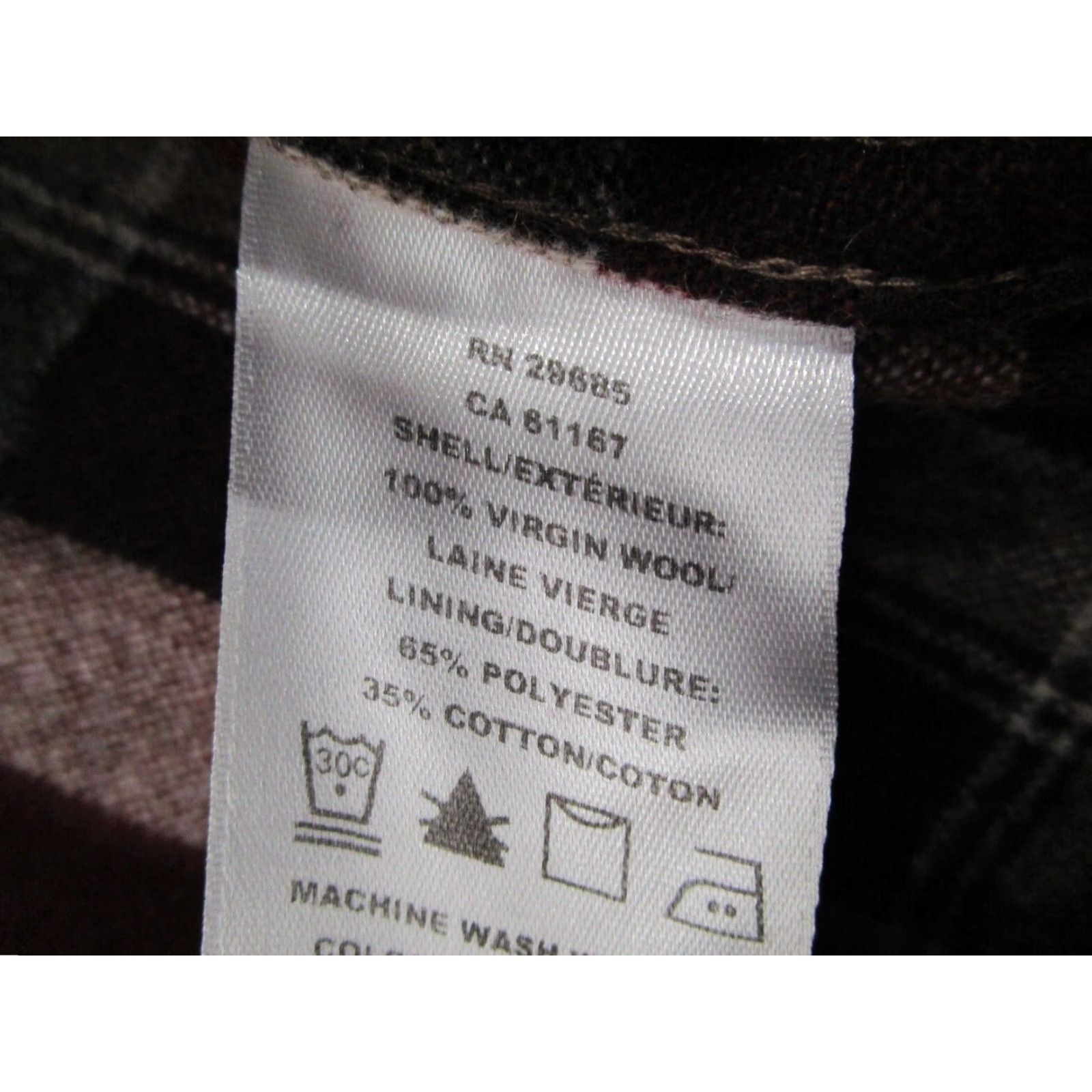 Pendleton Pendleton Board Shirt Mens Medium Brown Check Wool Button Up Size US M / EU 48-50 / 2 - 4 Thumbnail