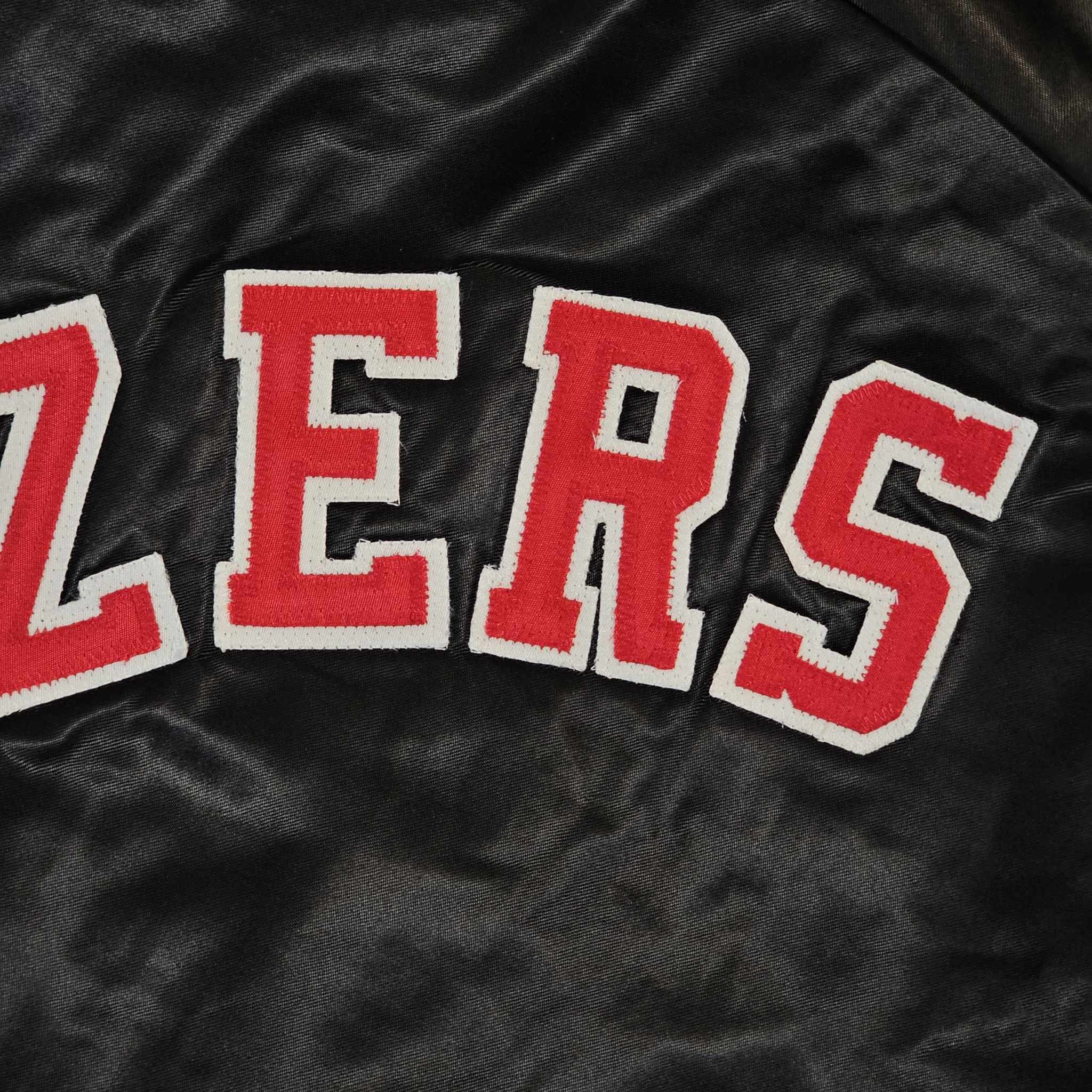 Chalk Line × NBA × Vintage Portland Trail Blazers Vintage 80s Chalk Line Satin Jacket Size US XL / EU 56 / 4 - 7 Thumbnail